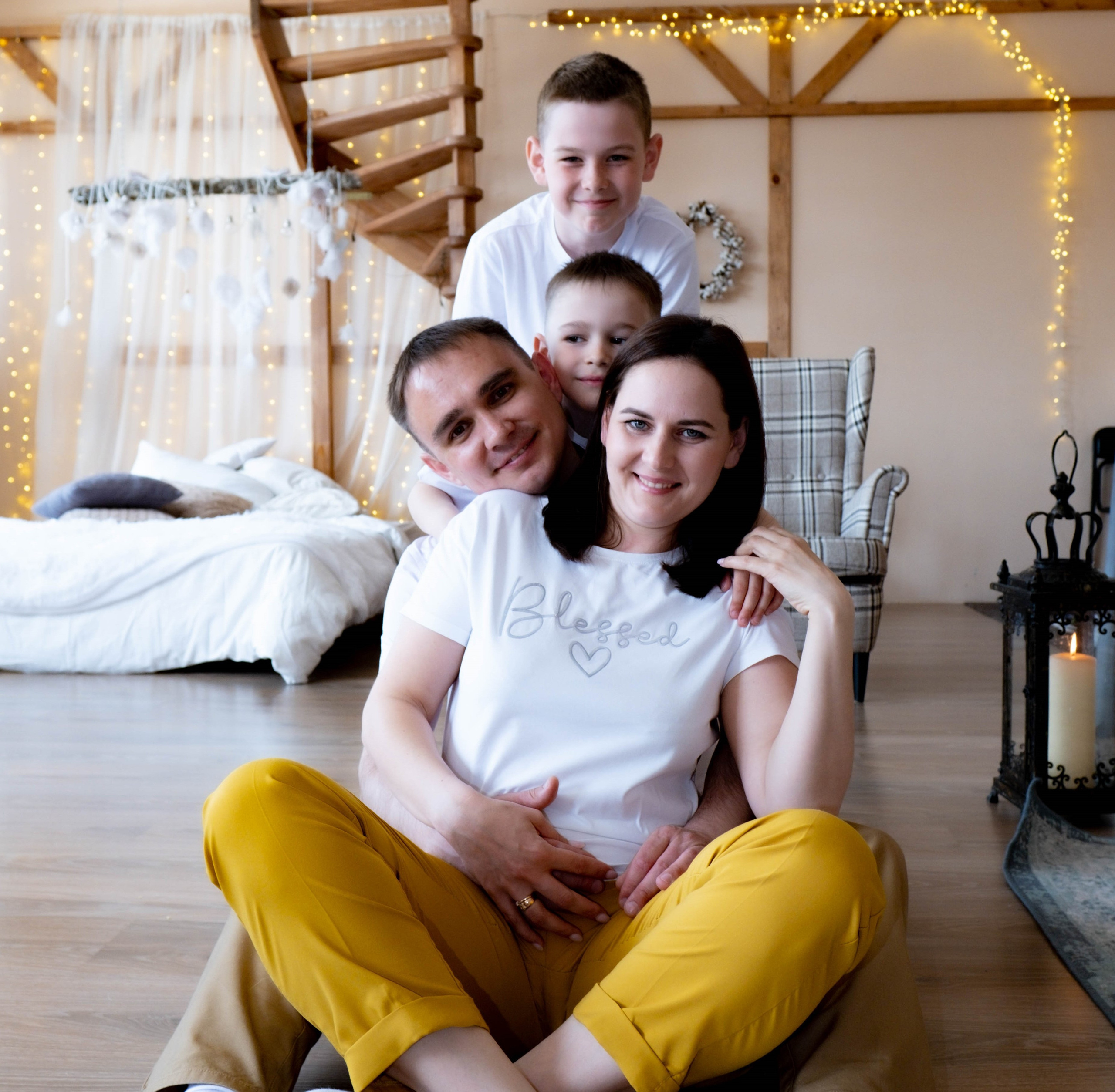 Семейная фотосессия Алены. Студийный, портретный, семейный фотограф Южно-Сахалинска Яна Радаева