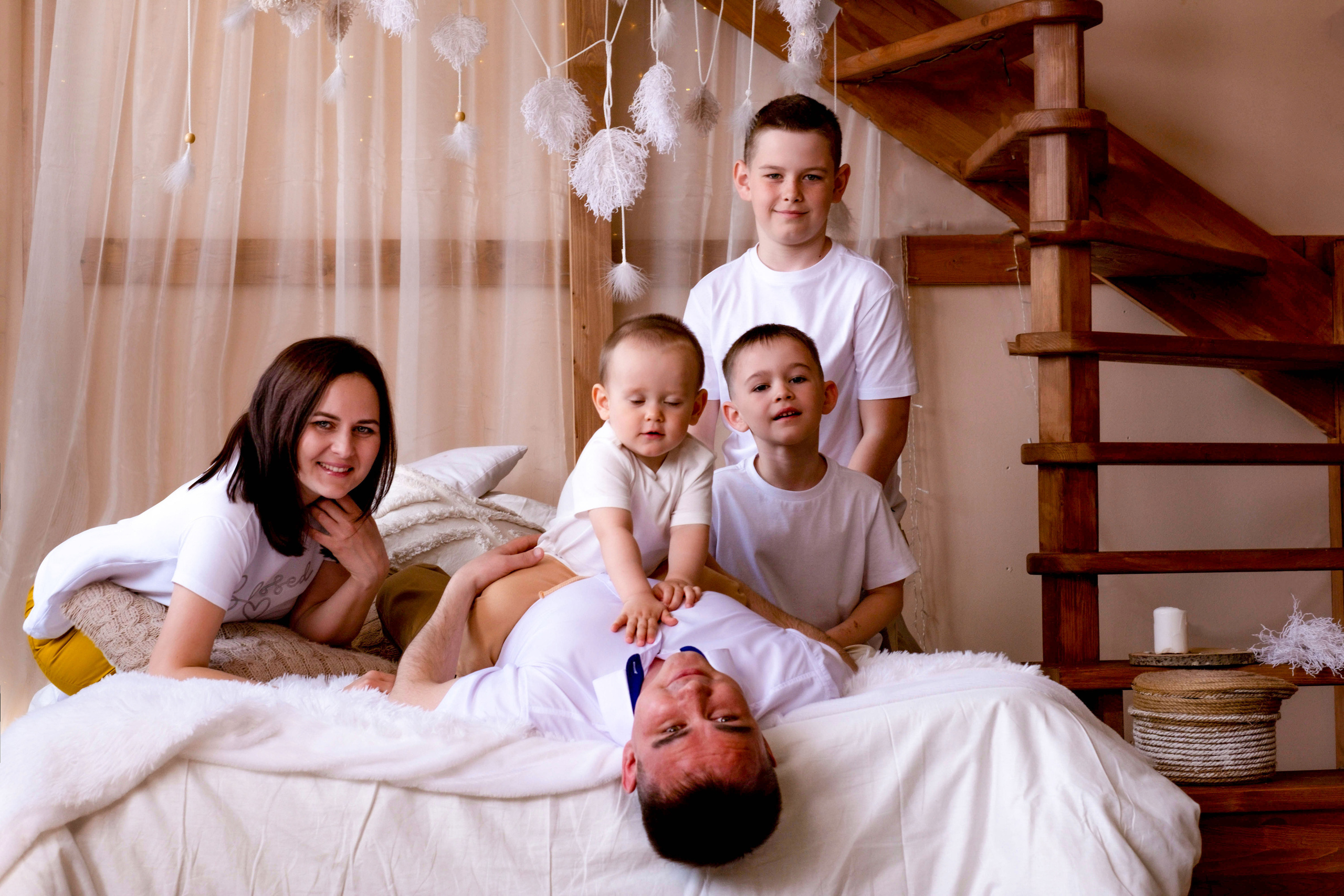 Семейная фотосессия Алены. Студийный, портретный, семейный фотограф Южно-Сахалинска Яна Радаева