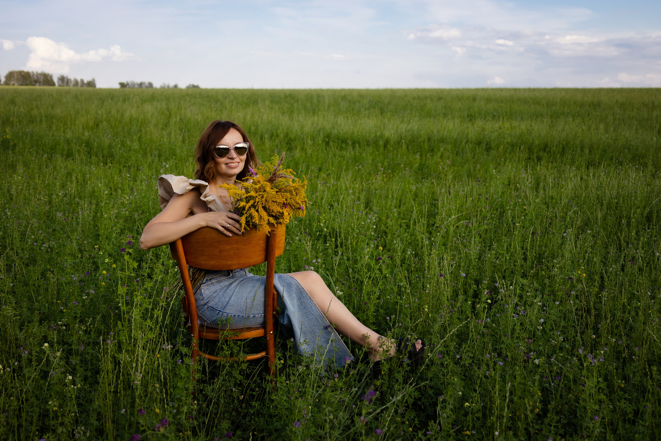 Марина, фотосессия на природе. Фотограф в Туле — Борисов Николай