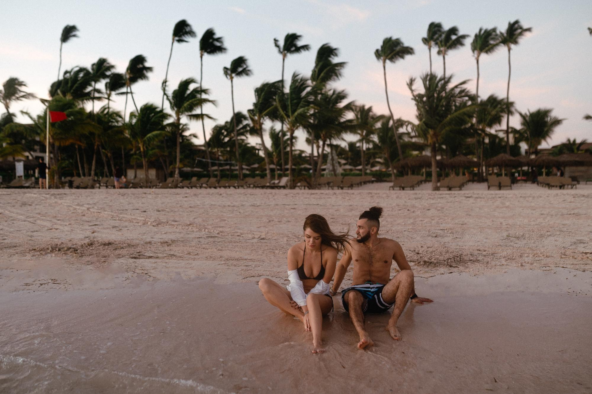 2021 Доминикана. Рома, Лера и океан. Свадебный фотограф Абрамова Ксения