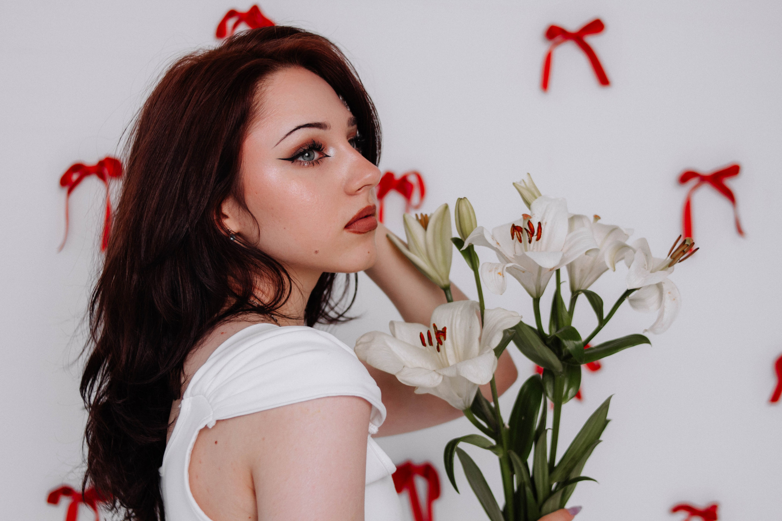 С цветами. Создадим шедевр? Виталина и её фотоискусство