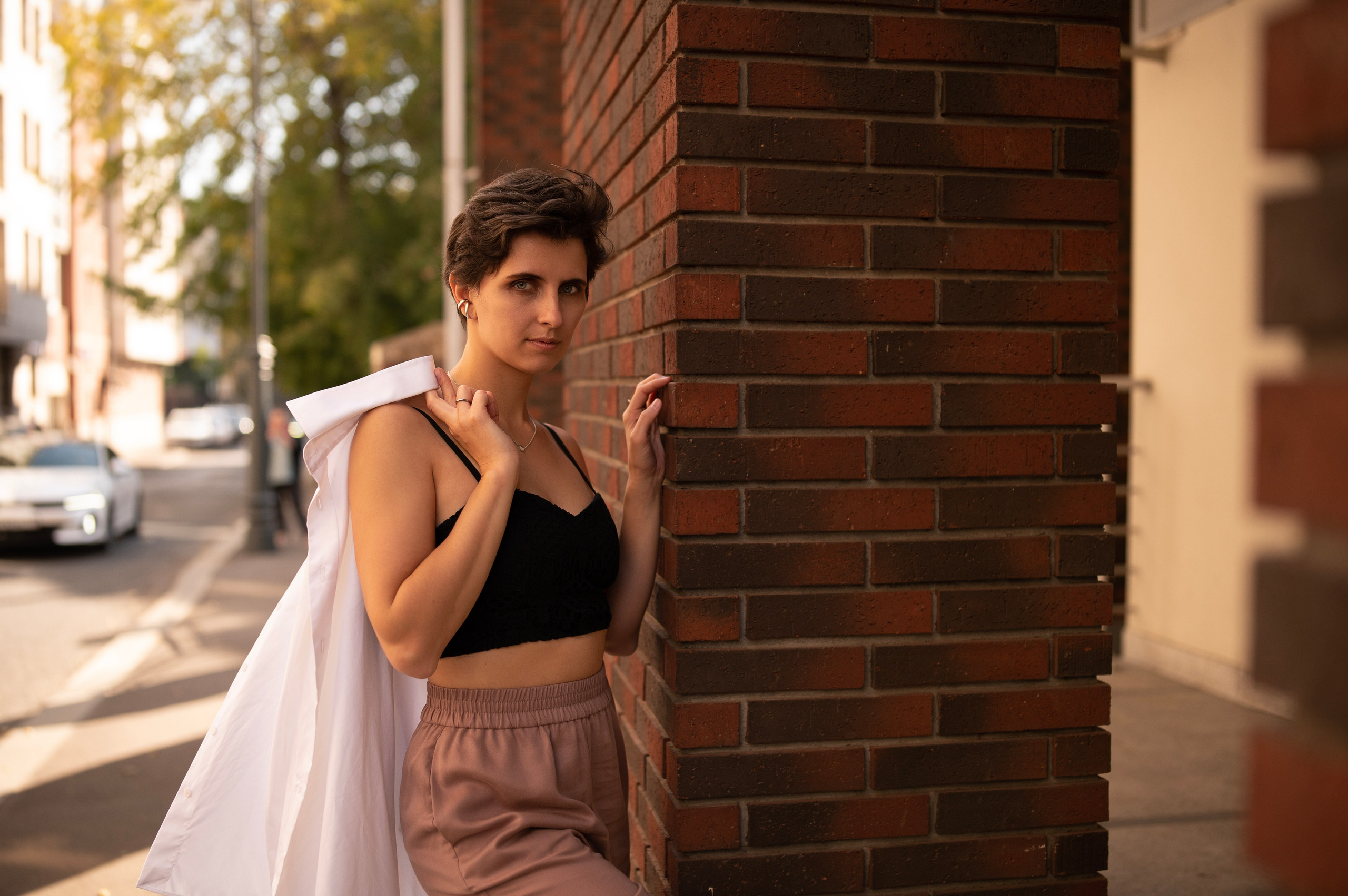 Женский портрет в городе. Семейный и детский фотограф в Москве Анна Оськина