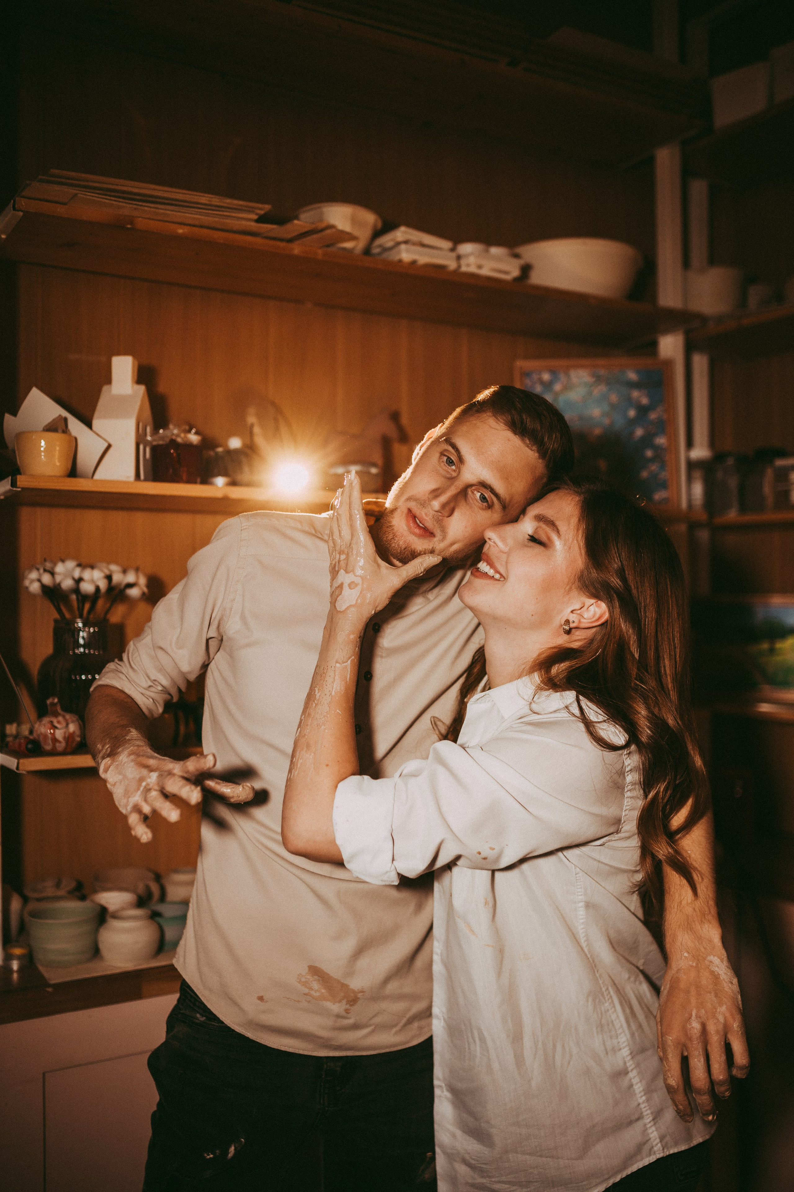 Лав стори в гончарной. Семейный и детский фотограф в Нижнем Новгороде Наумова Лидия