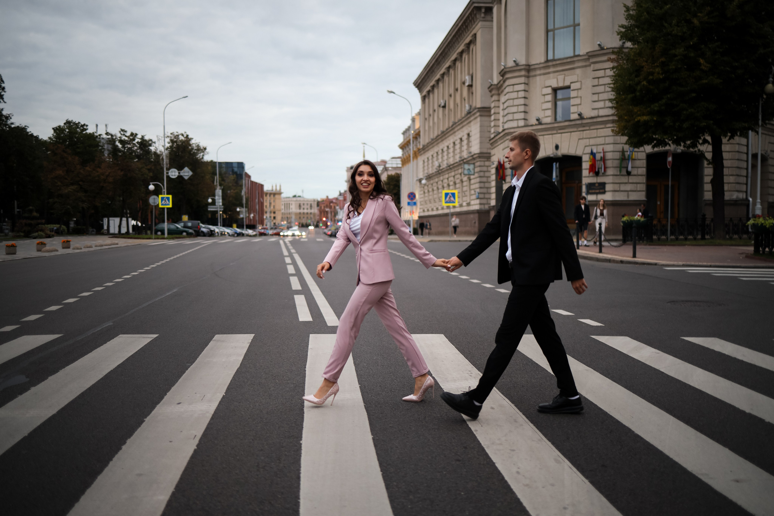 Городское лавстори Вероники и Саши. Свадебный фотограф Беларусь Ольга Козыренко