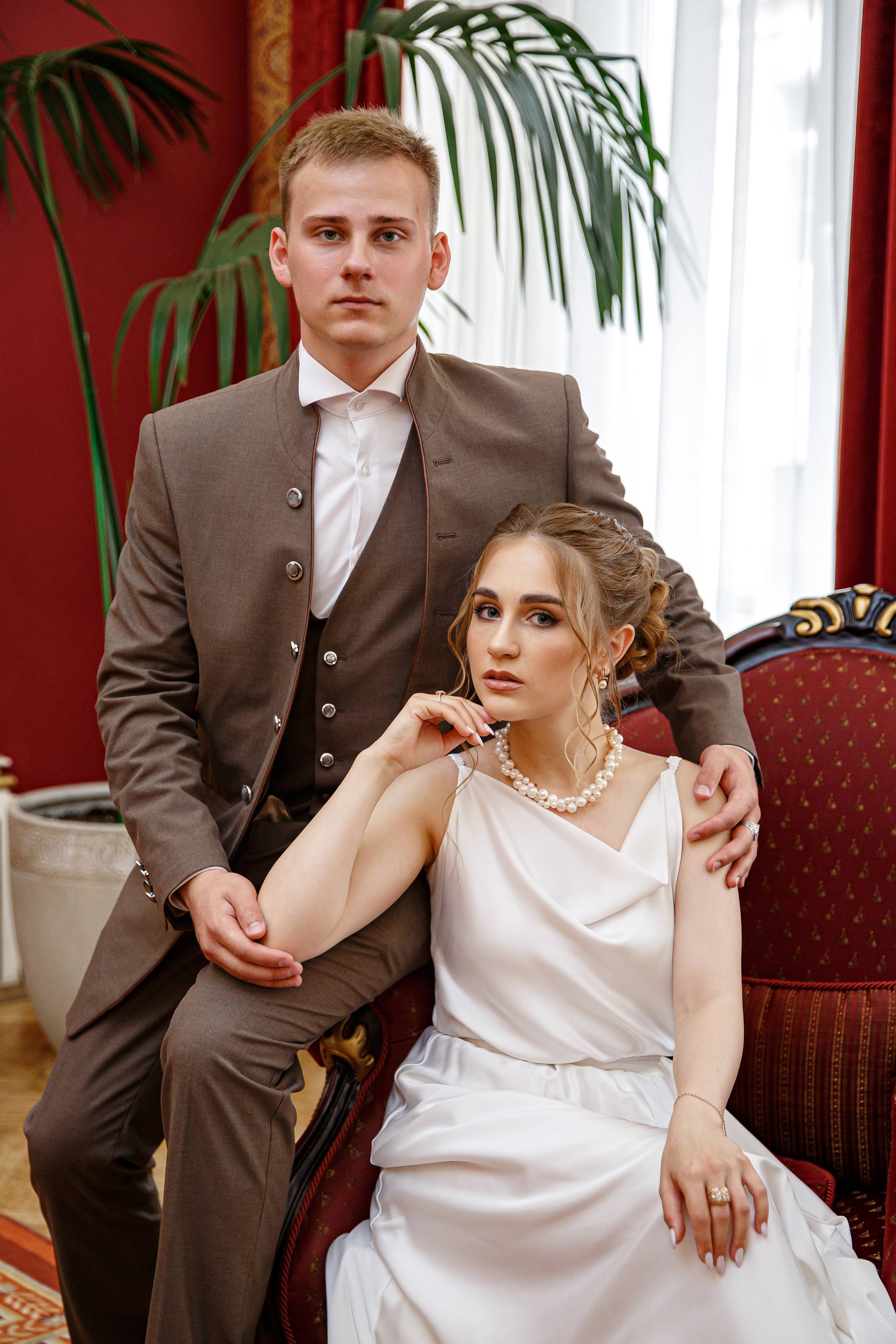 Свадебная фотосессия в городе и в фотостудии. Свадебный фотограф Москва и МО Сергей Киржаев