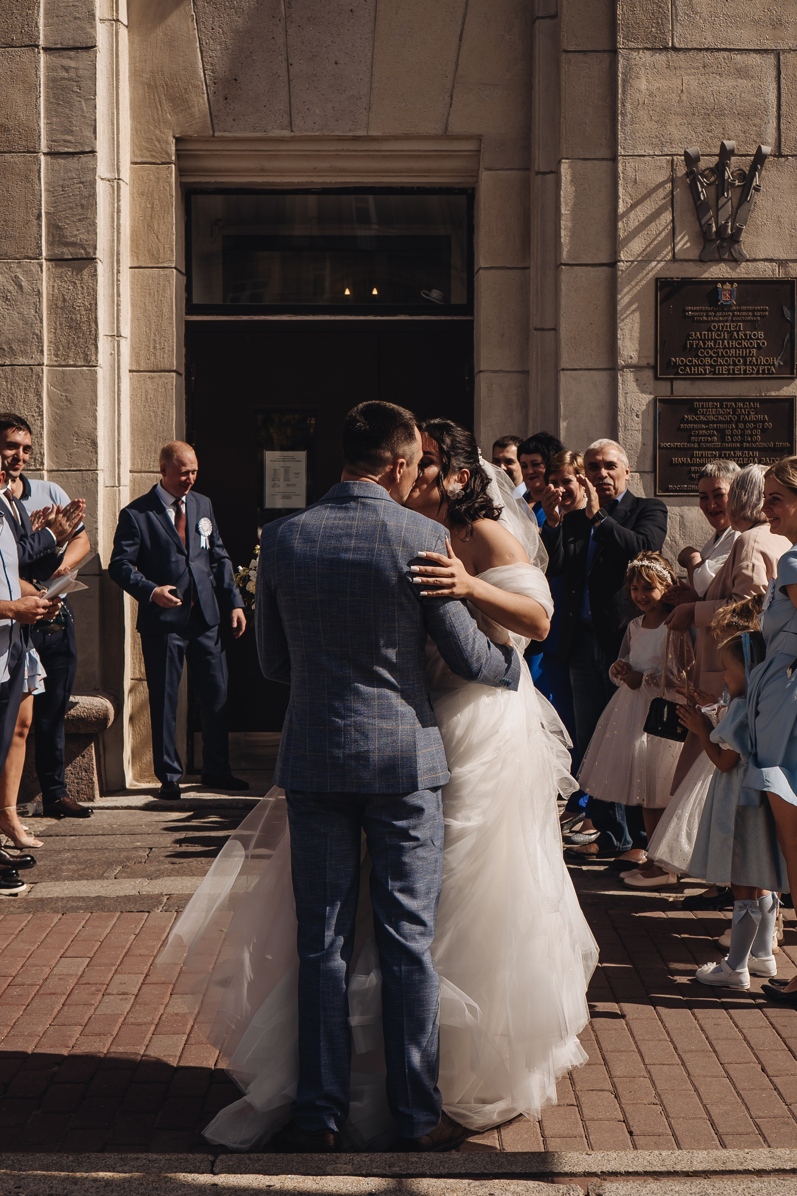 СВАДЕБНАЯ СЬЕМКА В ЗАГСЕ НА МОСКОВСКОМ ПРОСПЕКТЕ. Профессиональный фотограф, Санкт-Петербург — Виктория Богомолова