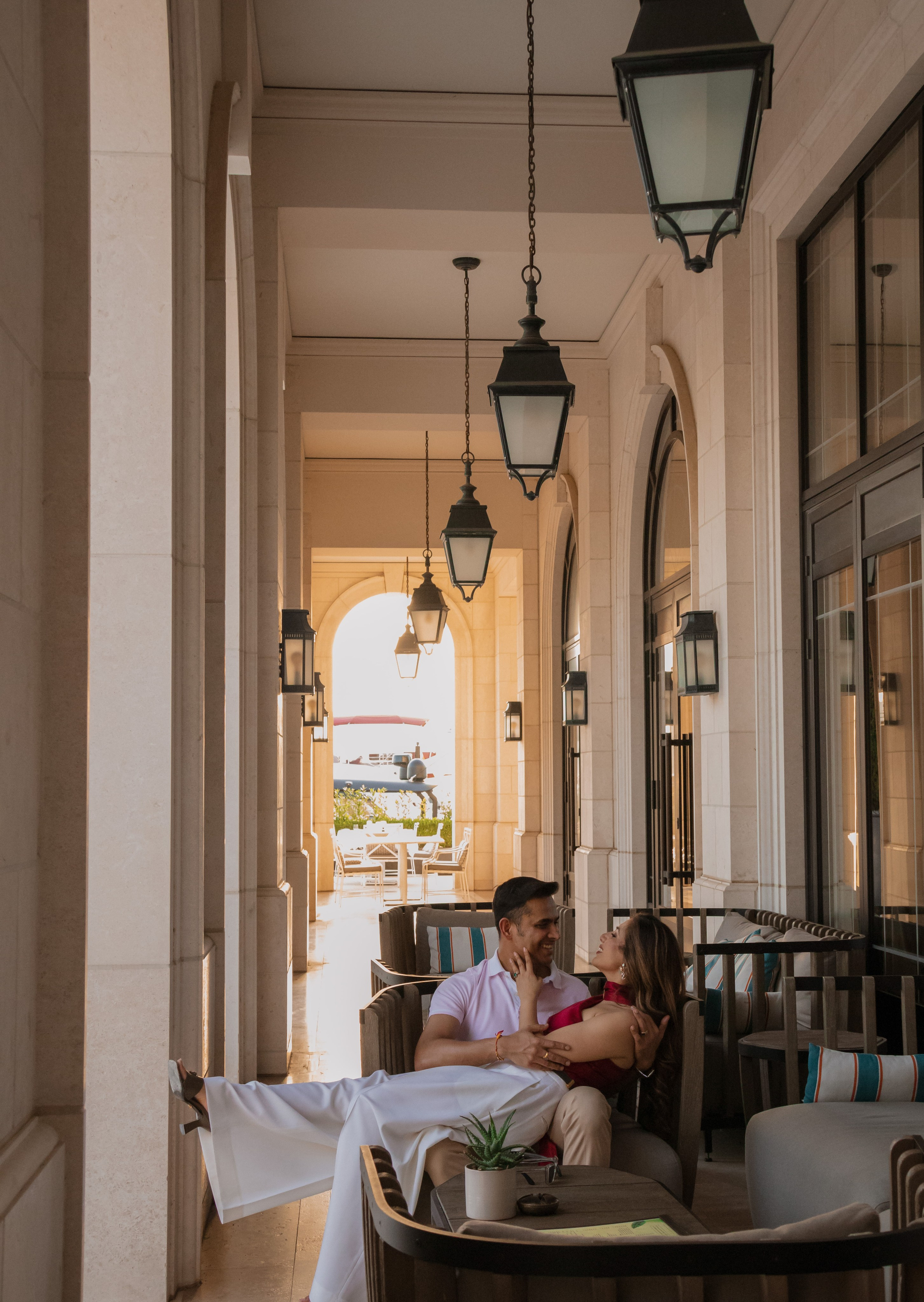 Nisha & Bharat Montenegrin anniversary. Portrait photographer in Tivat Montenegro Katerina Kirsanova