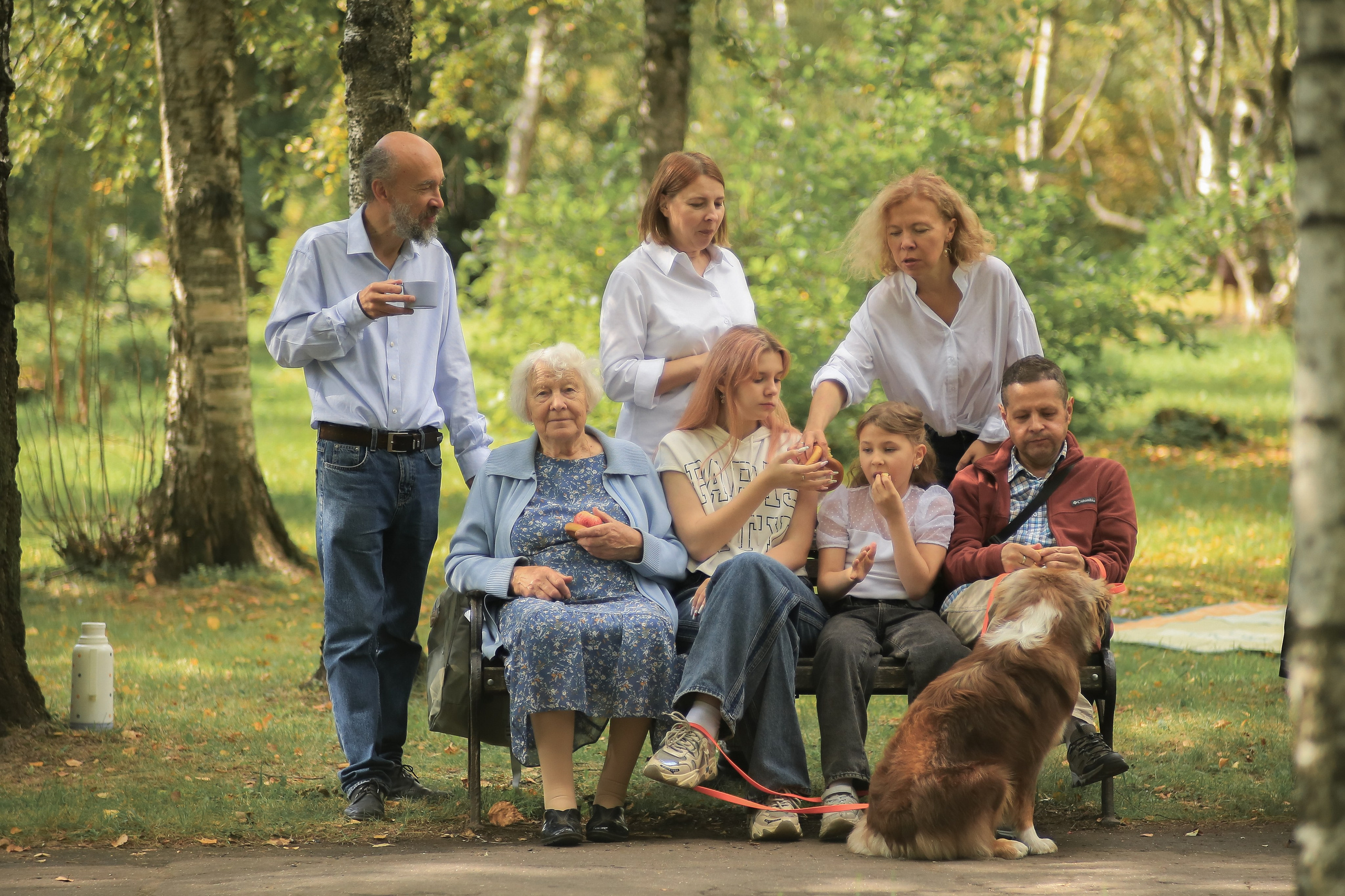 Семейная осенняя прогулка. Антонина Морозова, профессиональный семейный фотограф видеограф
