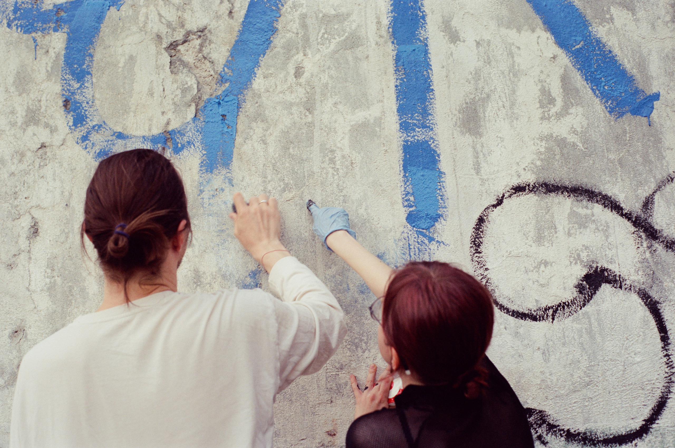 Blue pencil & MV Picture at work. Photographer Dima Sharov | Фотограф Дима Шаров