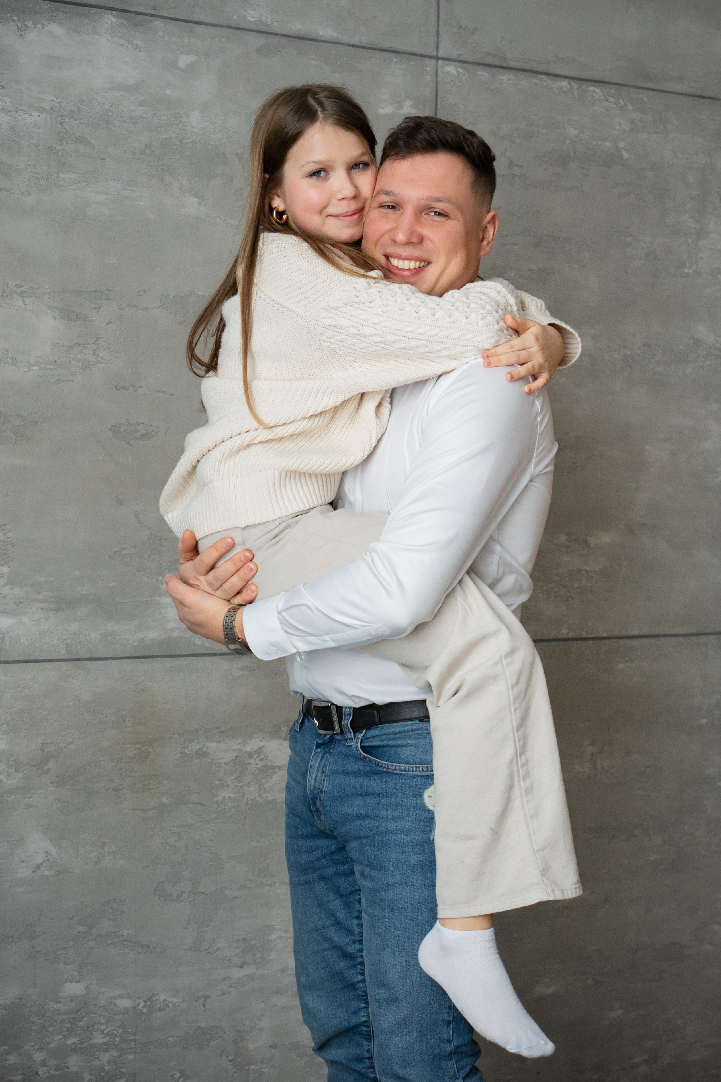 Семья К. Новогодняя история в студии. Фотограф Ольга Игорева