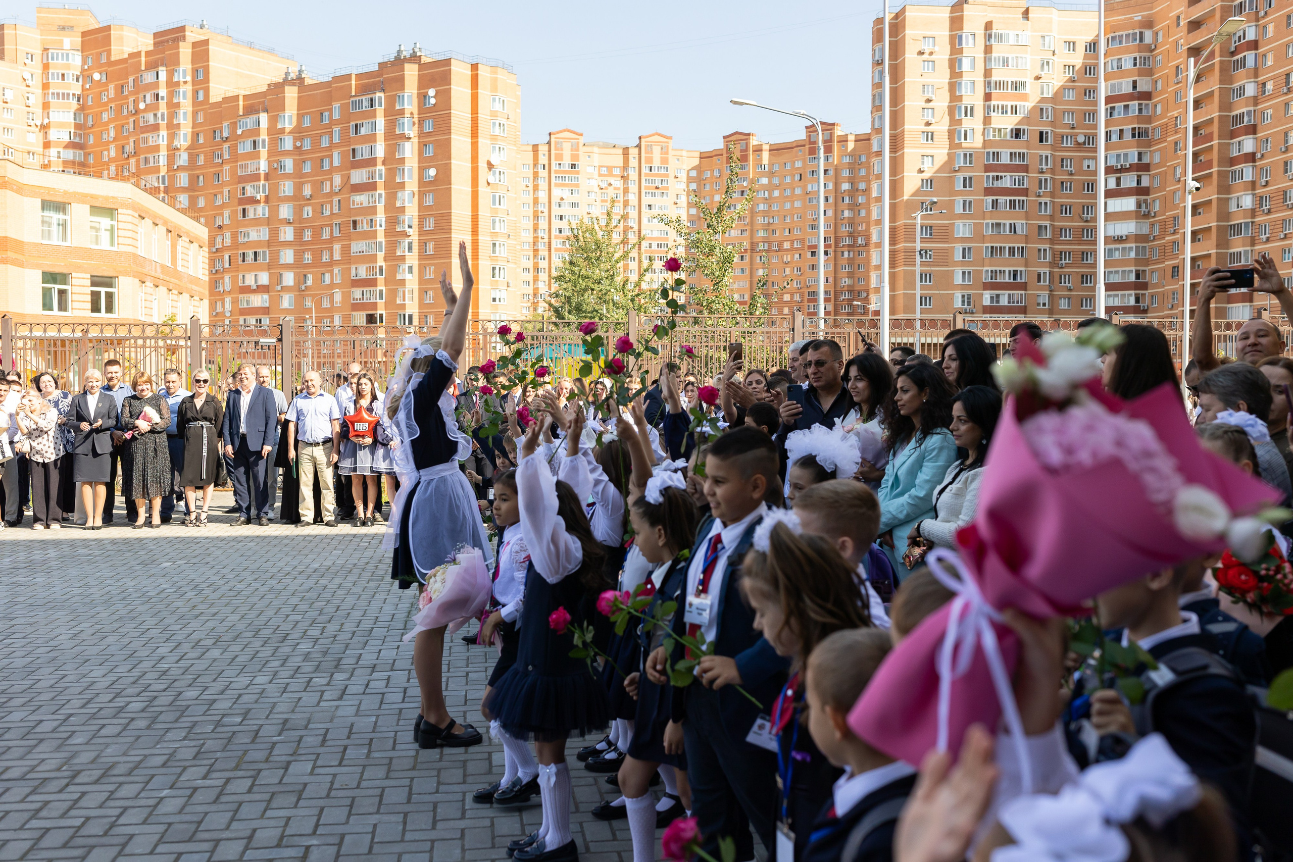 Линейка 1 сентября. Профессиональный Фотограф в Москве Андрей Славнов
