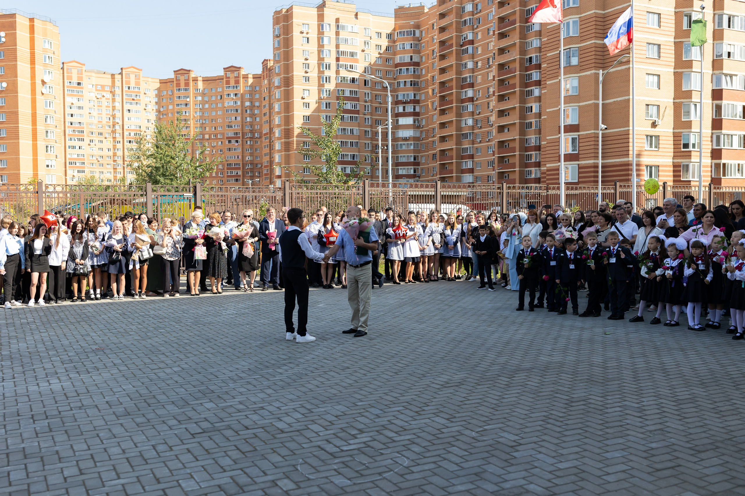 Линейка 1 сентября. Профессиональный Фотограф в Москве Андрей Славнов