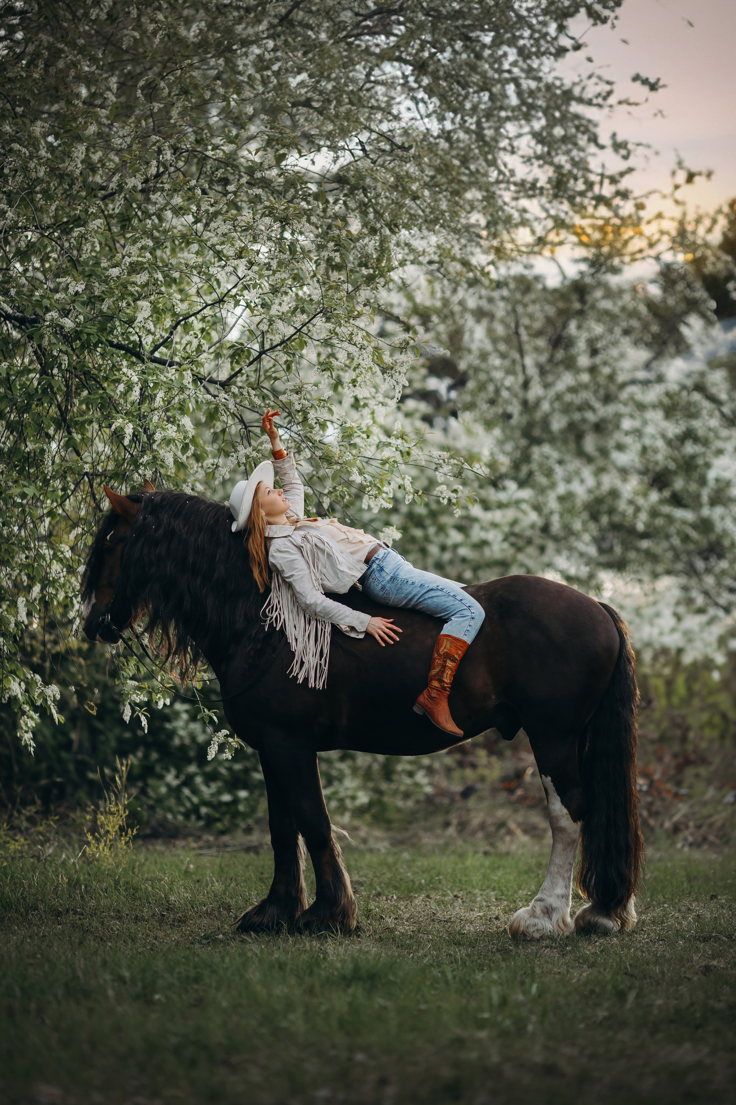 Даша и Малыш. Анна Молчанова конный фотограф в Тюмени | фотосессии с лошадьми Тюмень