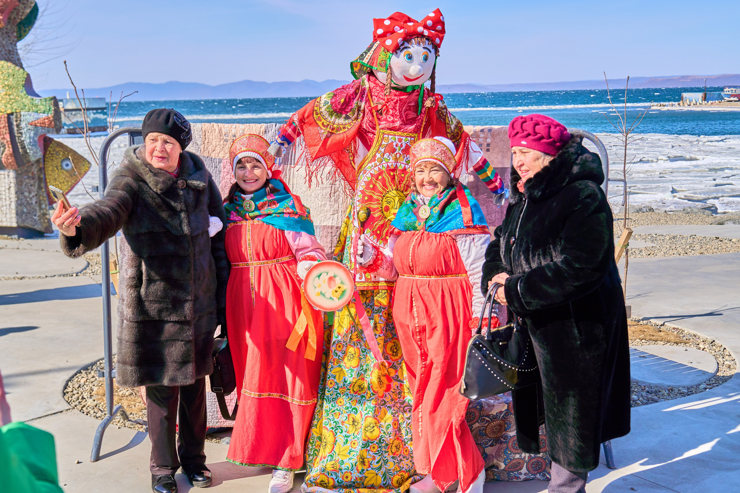 Масленица. Фотограф во Владивостоке