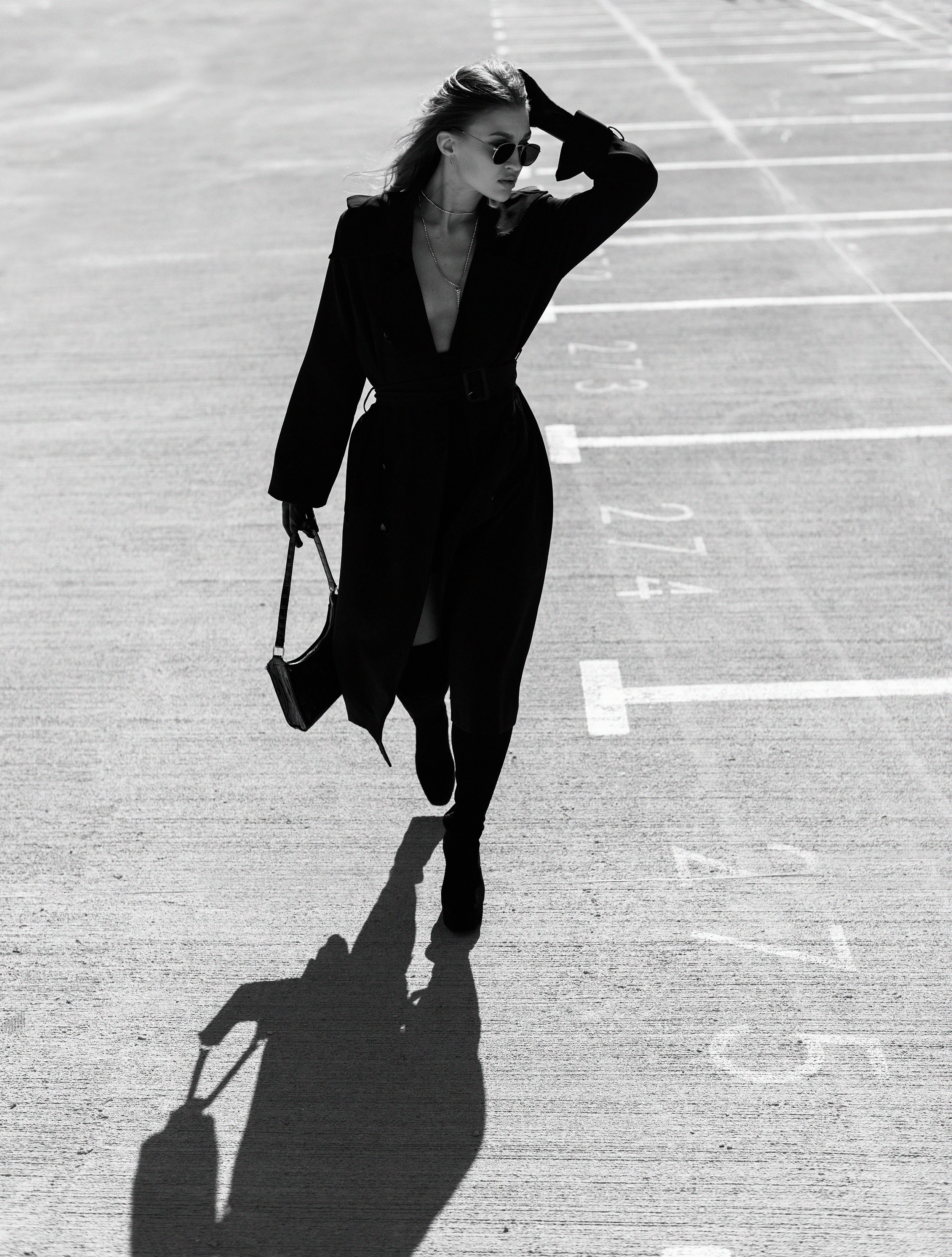 Фотосессия на парковке