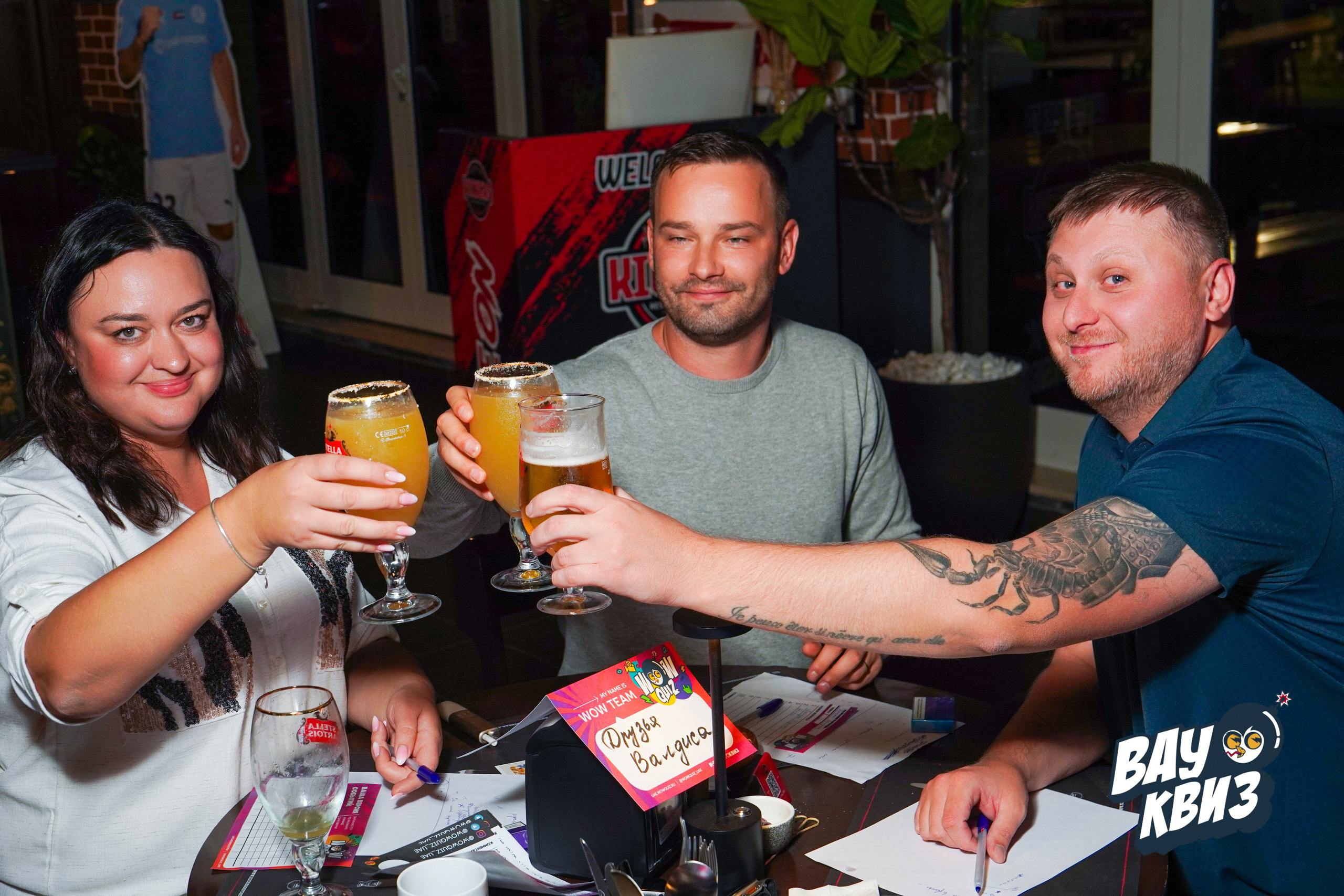 WOW QUIZ DUBAI. Фото | Видео Контент Мишель Ватаманюк