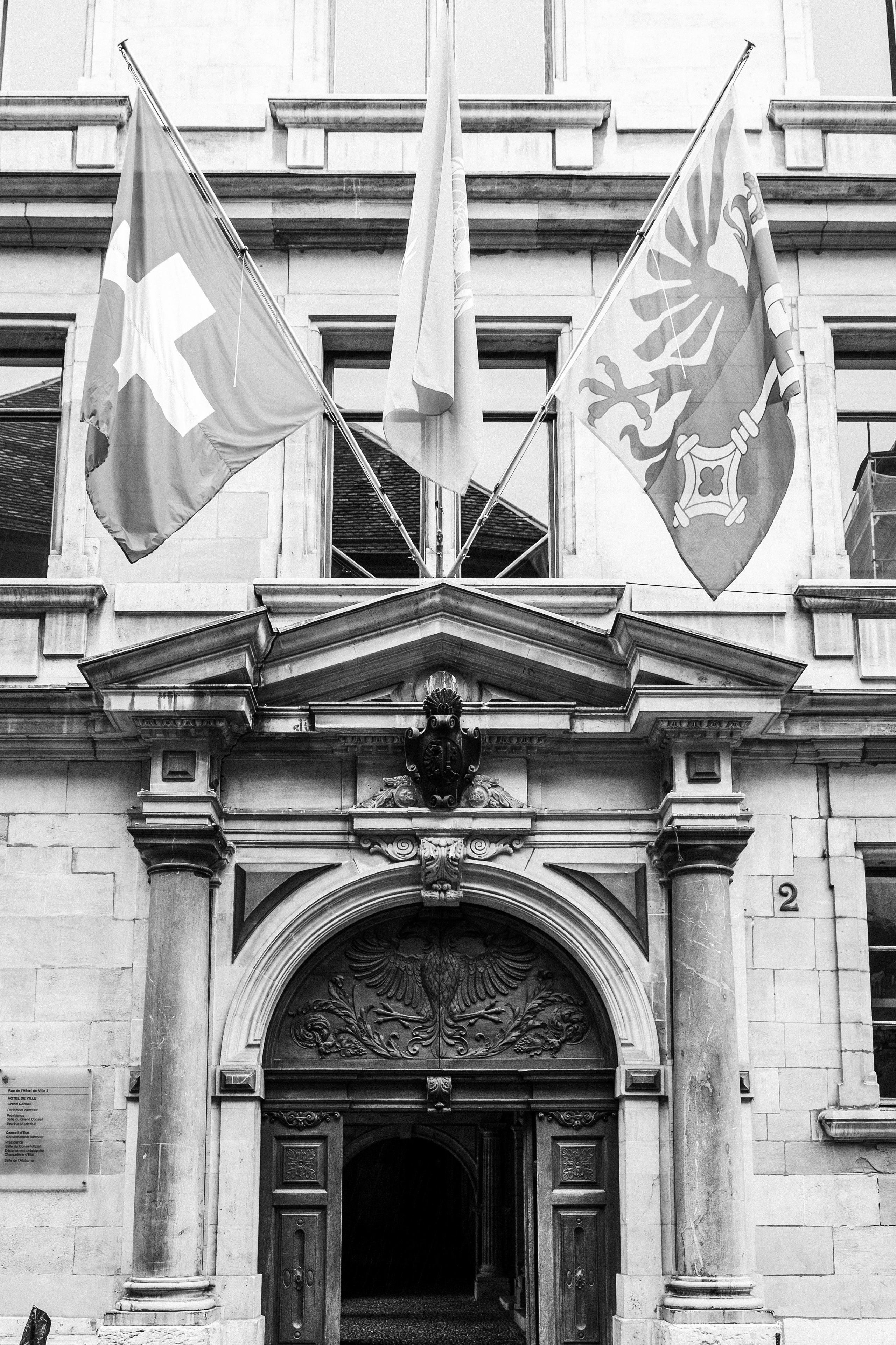 Женева. Фотограф Антон Швец — Монохромная реальность