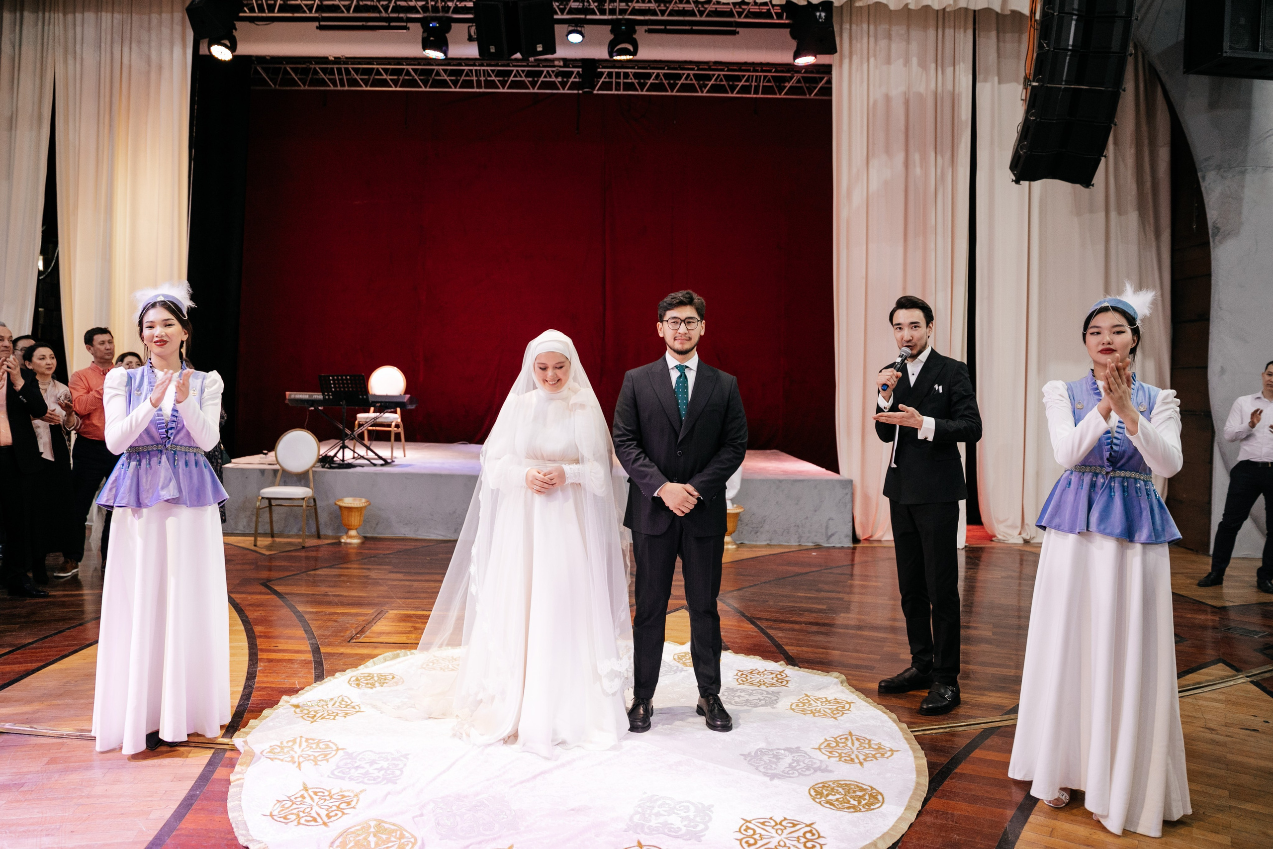 Свадебный банкет Абылайхан и Меруерт. Akkanatart.kz