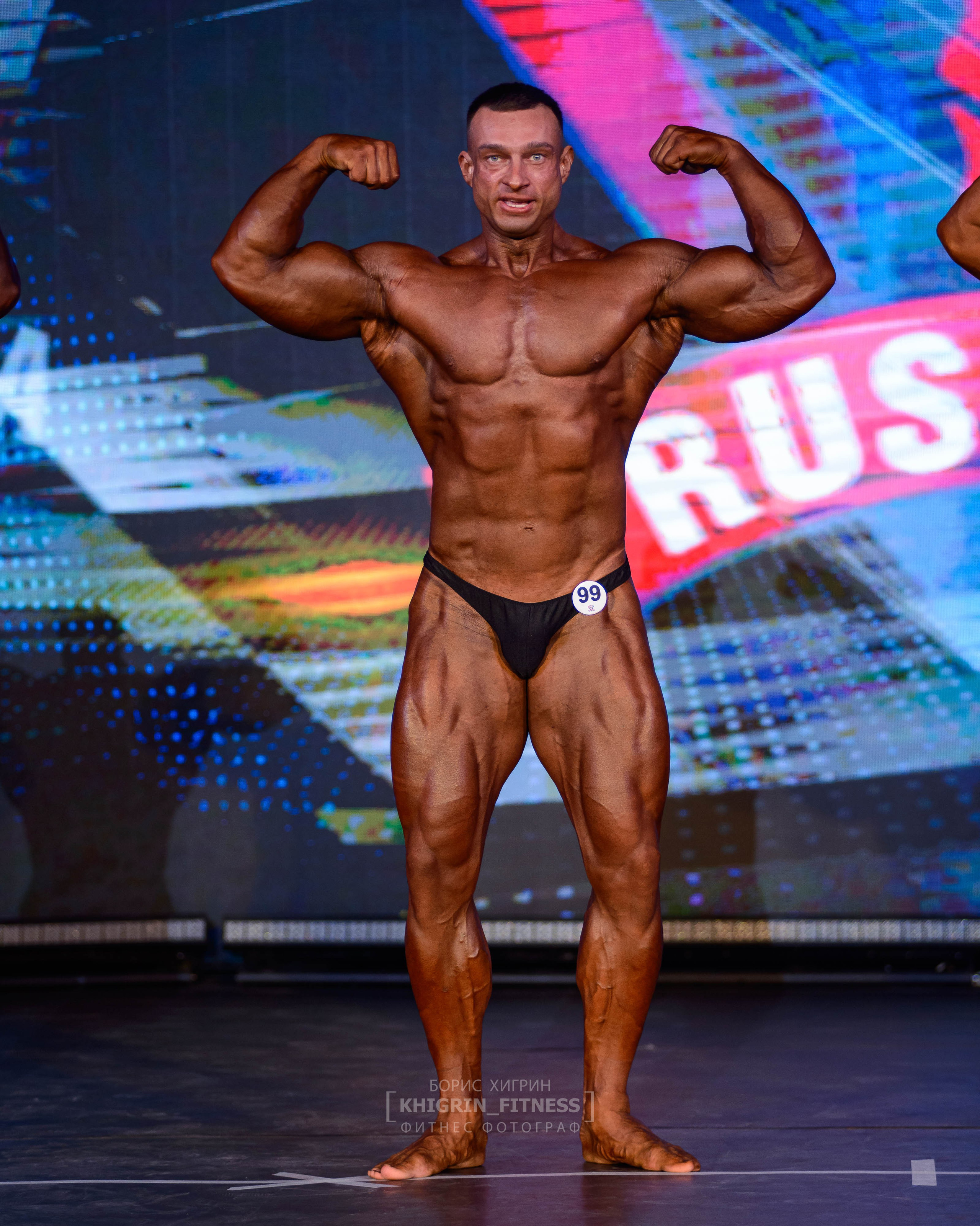 Съёмка на турнирахпо бодибилдингуWFF WBBF Russia
