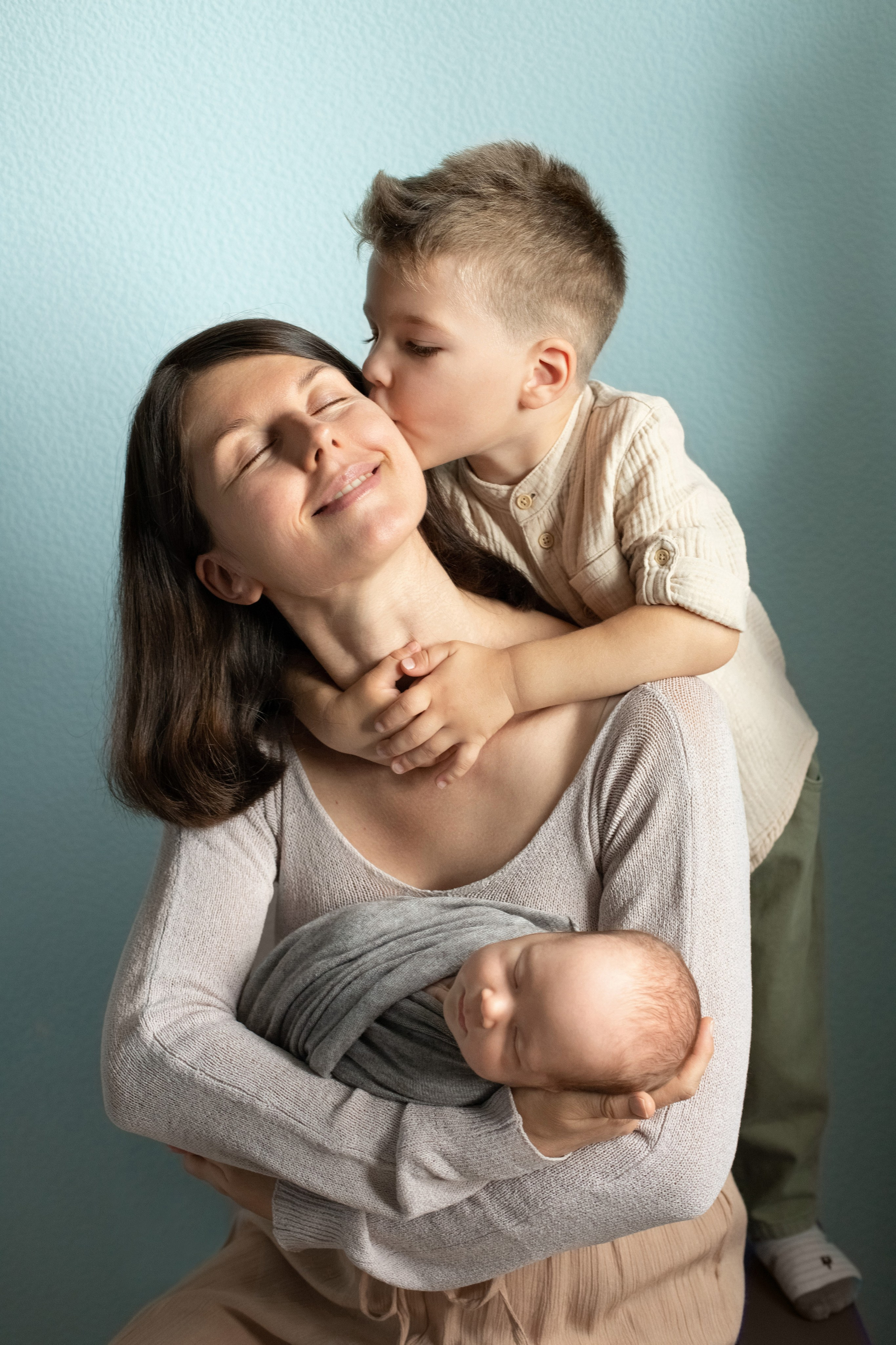 Марк и Роберт (Итого). Фотограф новорожденных в Екатеринбурге Татьяна Продан