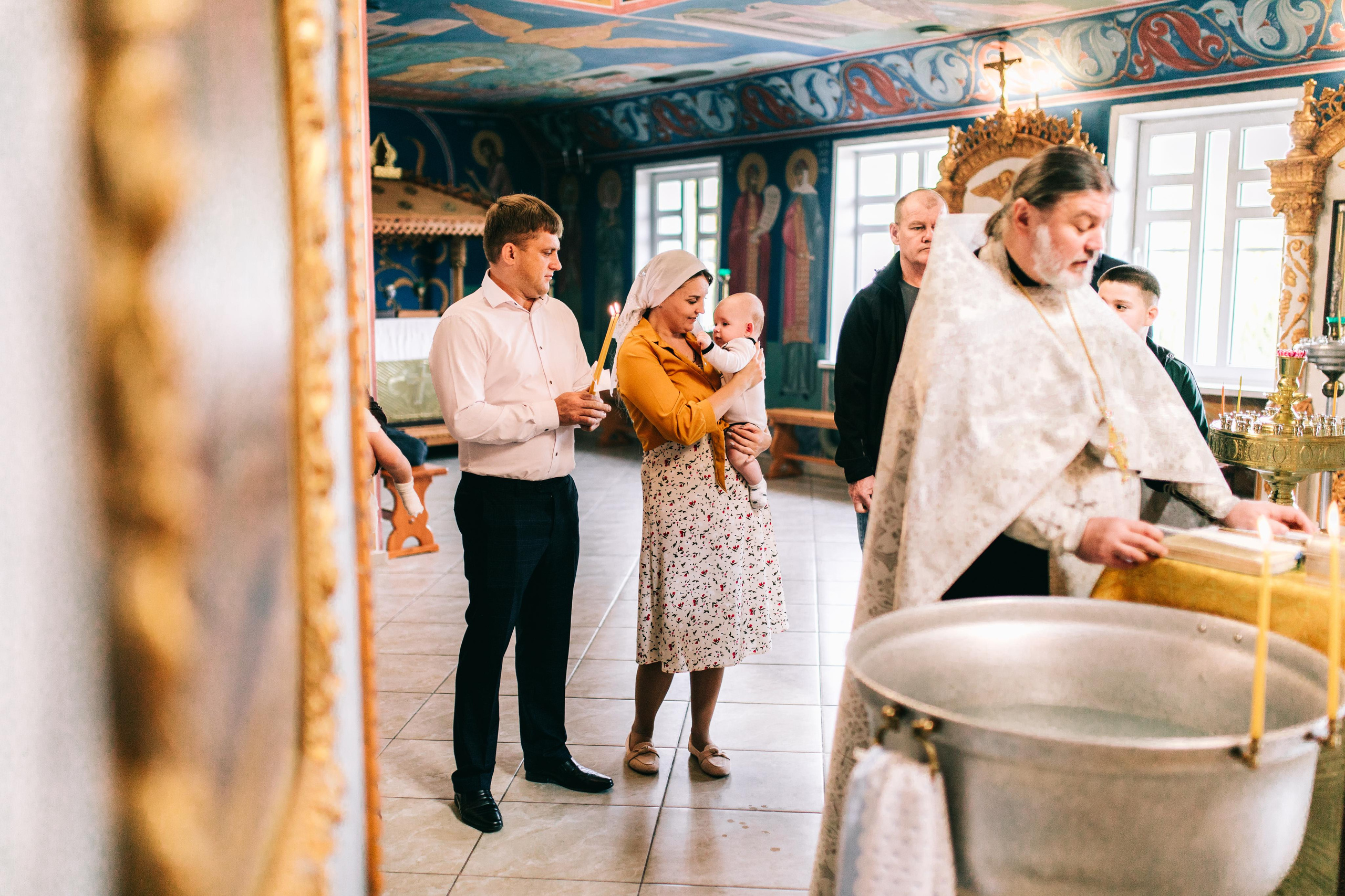 КРЕЩЕНИЕ АРТЁМА. Свадебный и семейный фотограф в Курске и Курчатове