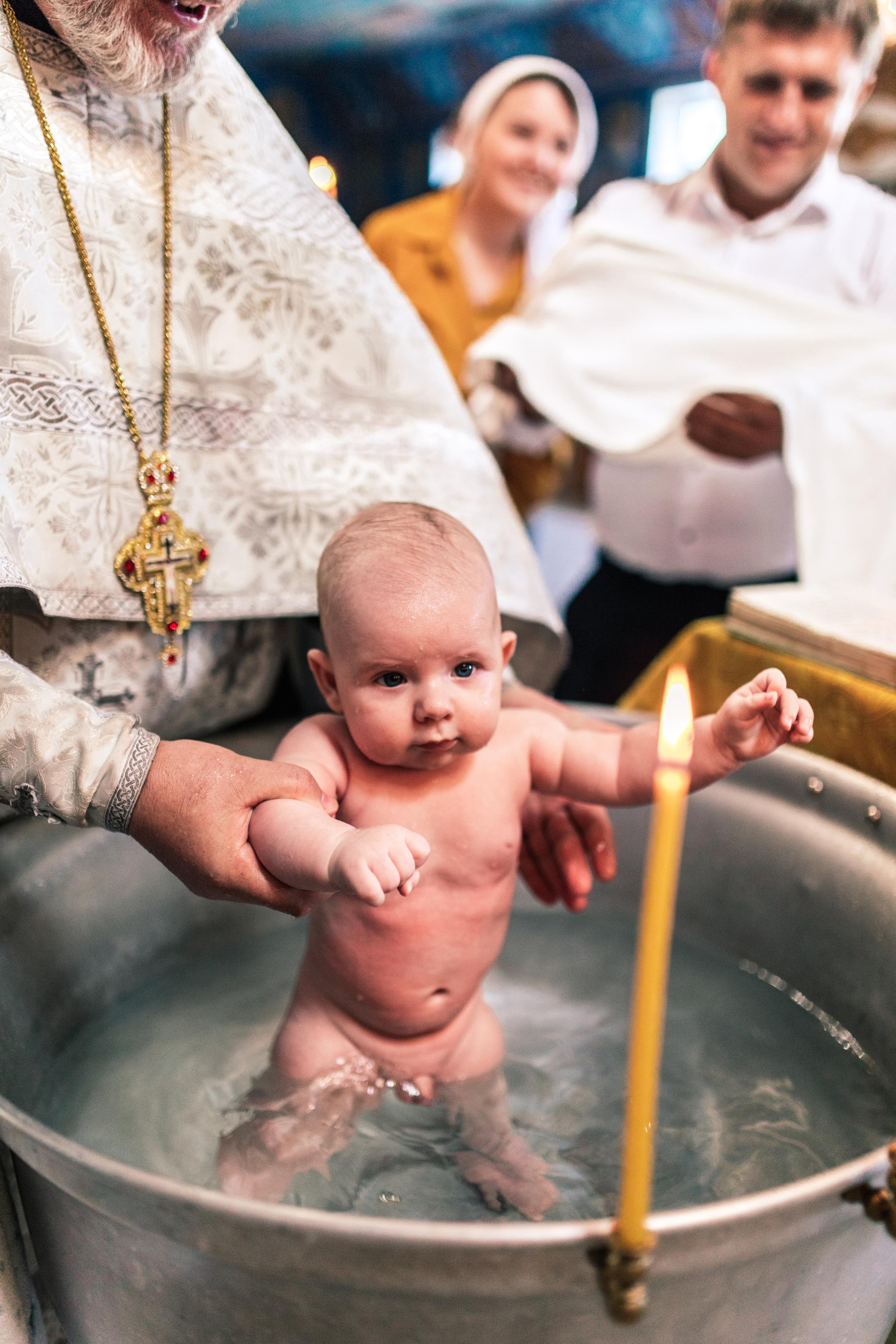 КРЕЩЕНИЕ АРТЁМА. Свадебный и семейный фотограф в Курске и Курчатове