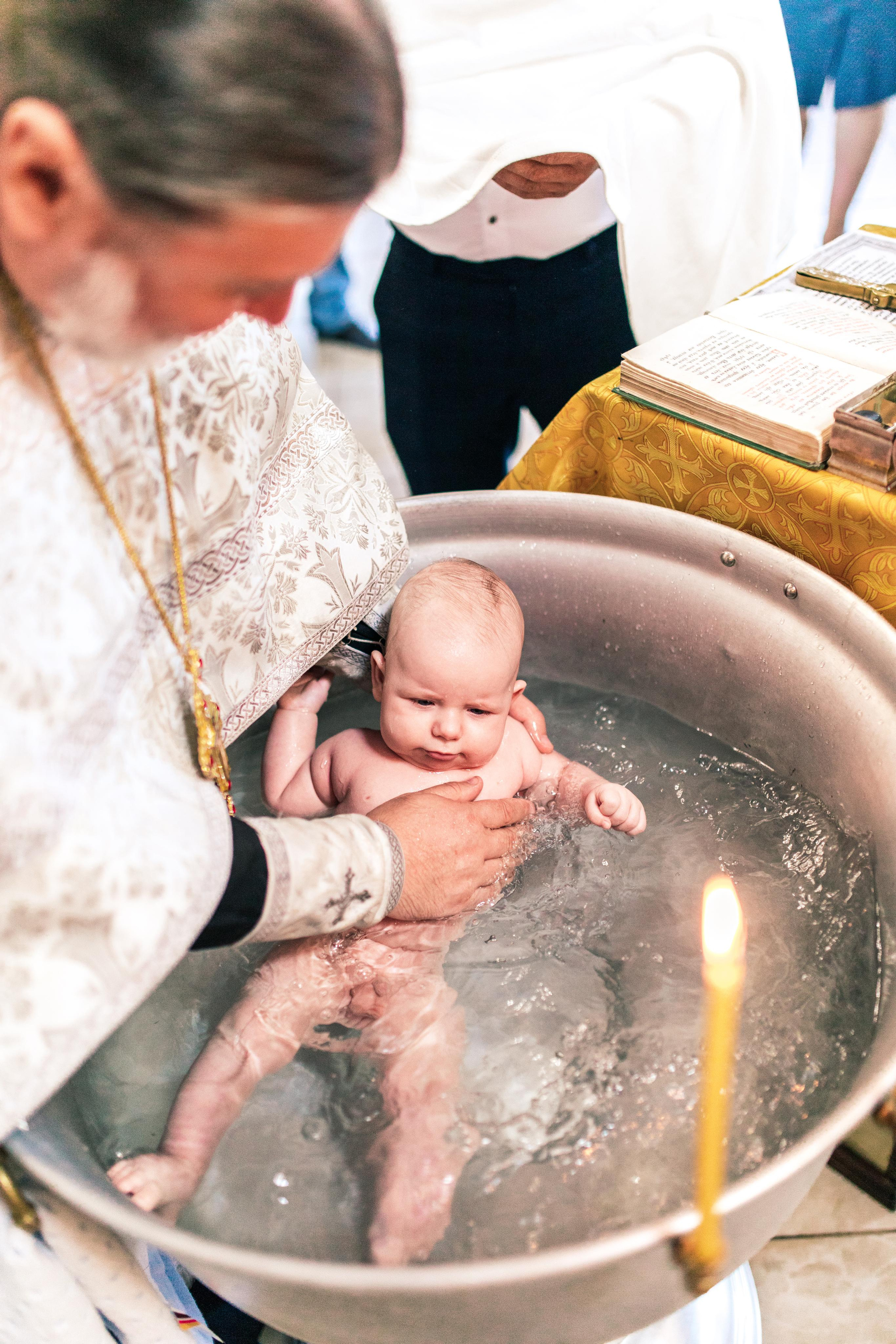 КРЕЩЕНИЕ АРТЁМА. Свадебный и семейный фотограф в Курске и Курчатове