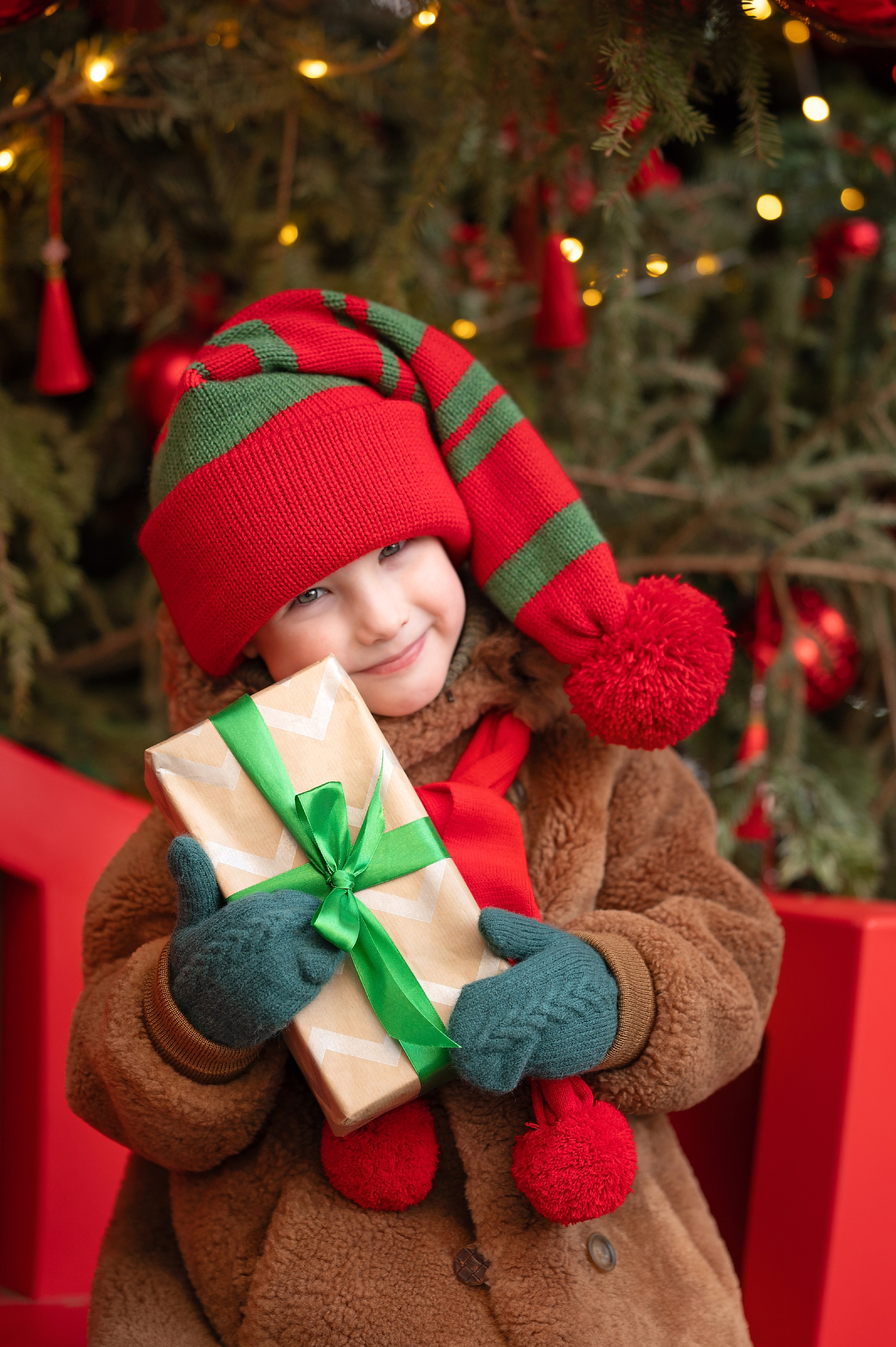 Новогодняя прогулка по Москве. Детский и семейный фотограф г. Москва Оксана Катаджи