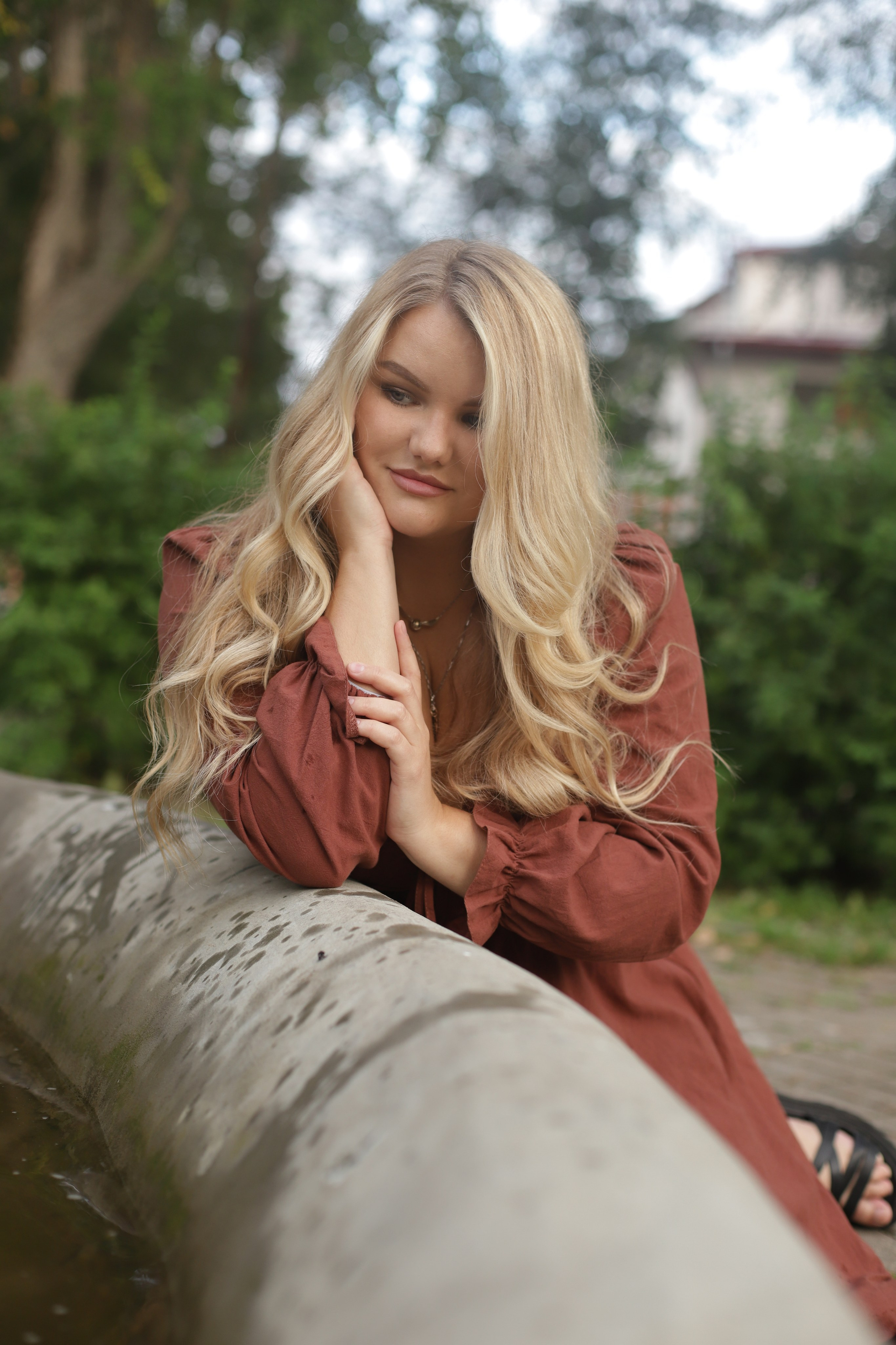 Летний парк и прекрасная Анна. Диана Николаева — фотограф город Балашиха