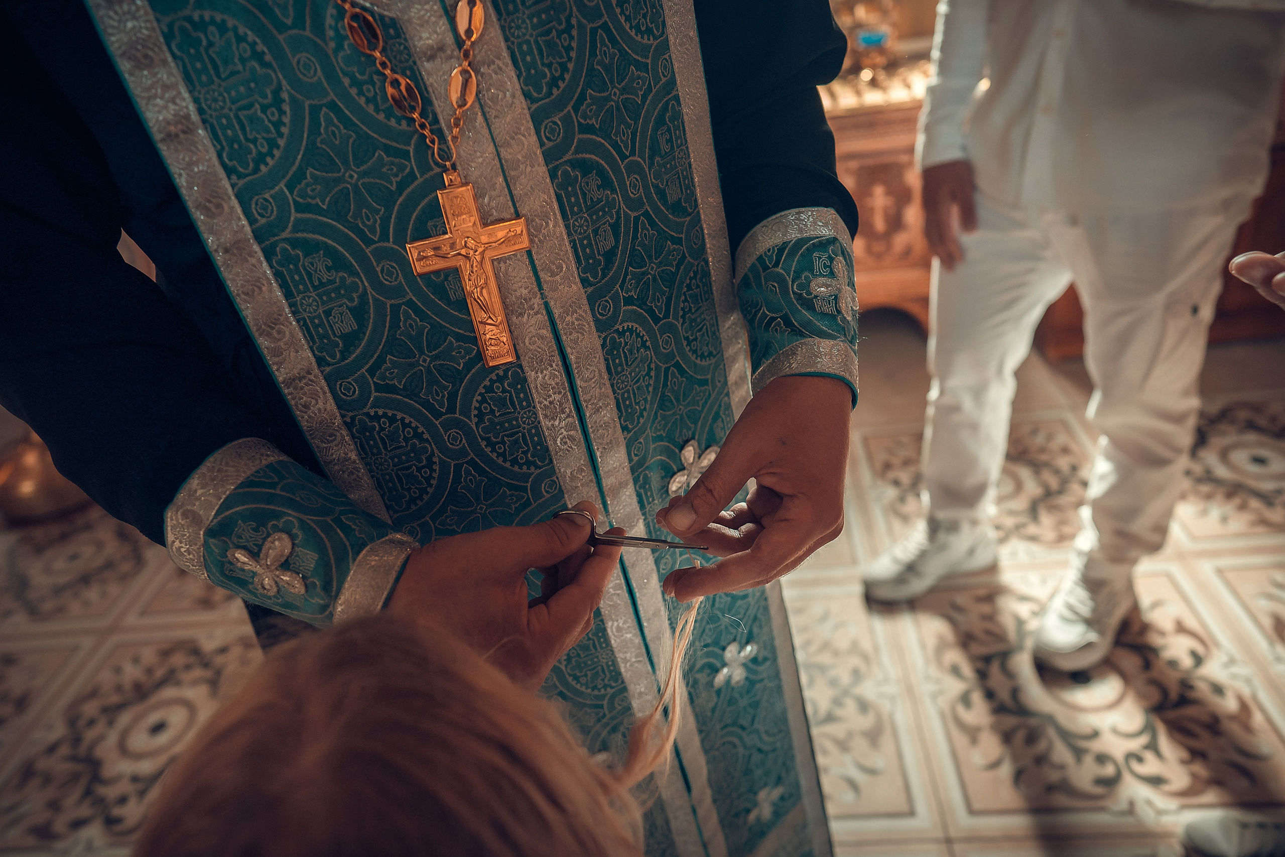 Крещение Даны. Фотограф на Крещение и Венчание в Красноярске Рамазанова Юлия