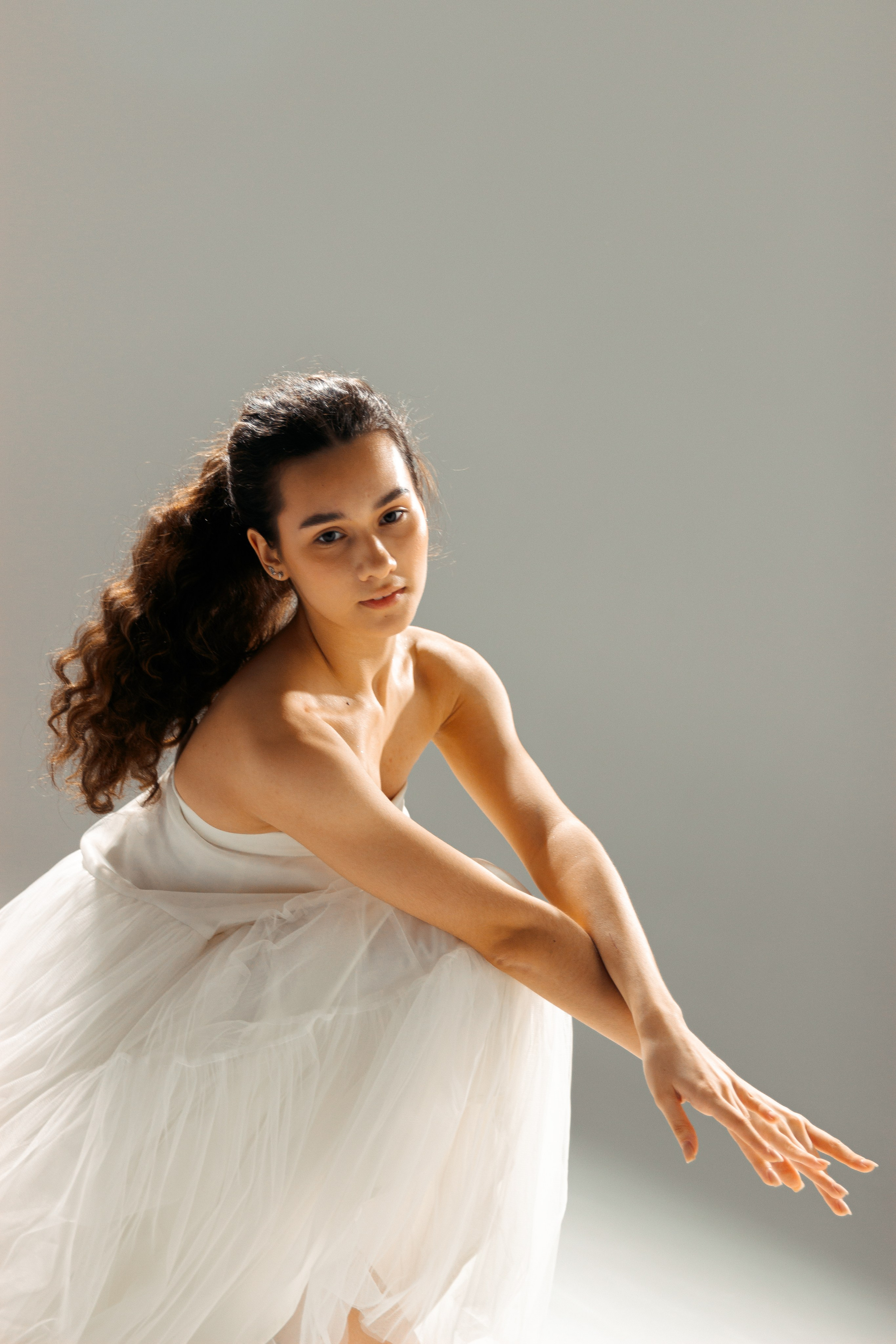 Гимнастика и балет. Фотограф беременности в Тюмени Любовь Докучаева