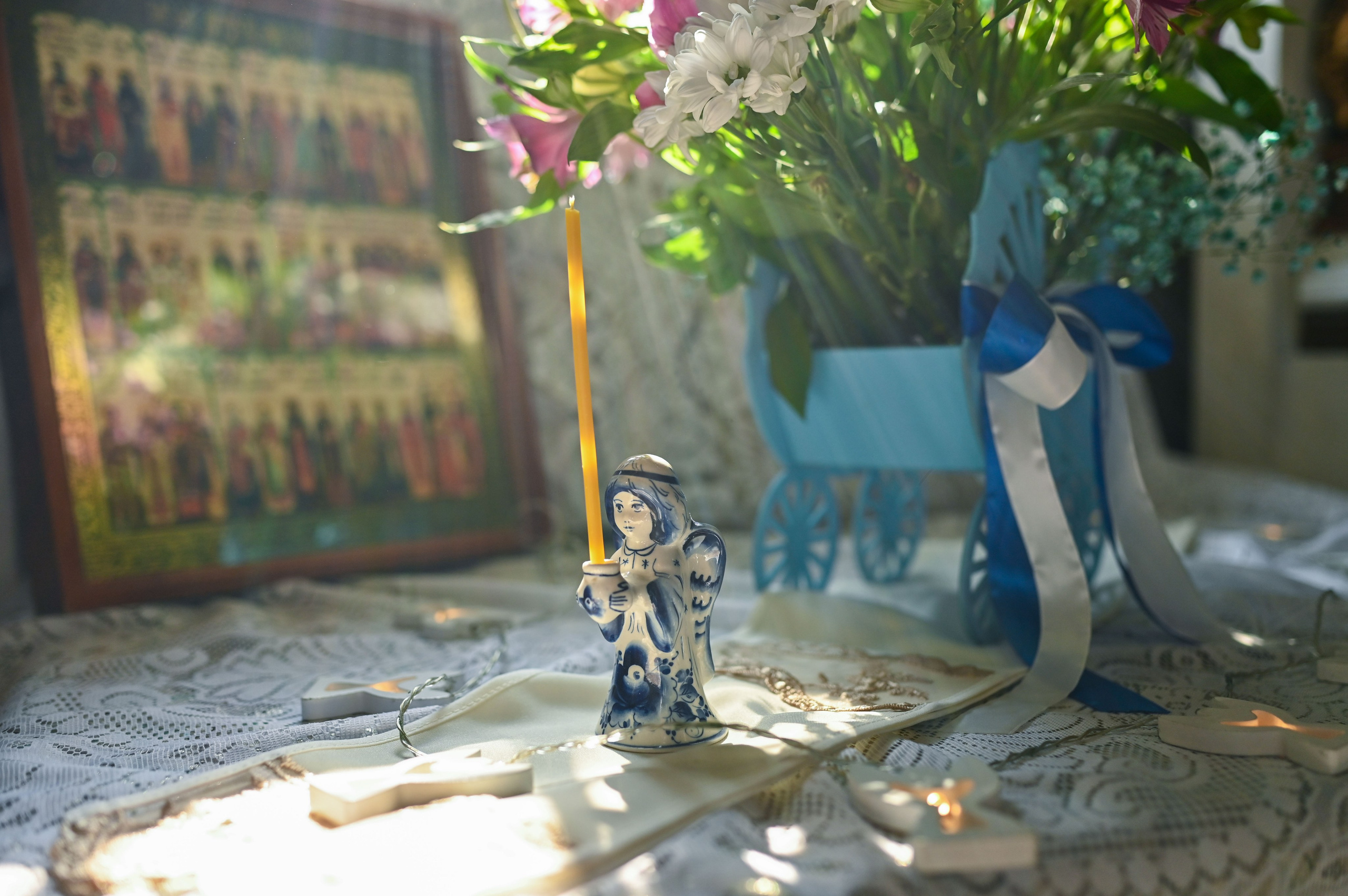 Крещение Савелия. Семейный фотограф в г. Воскресенск Наталия Молева