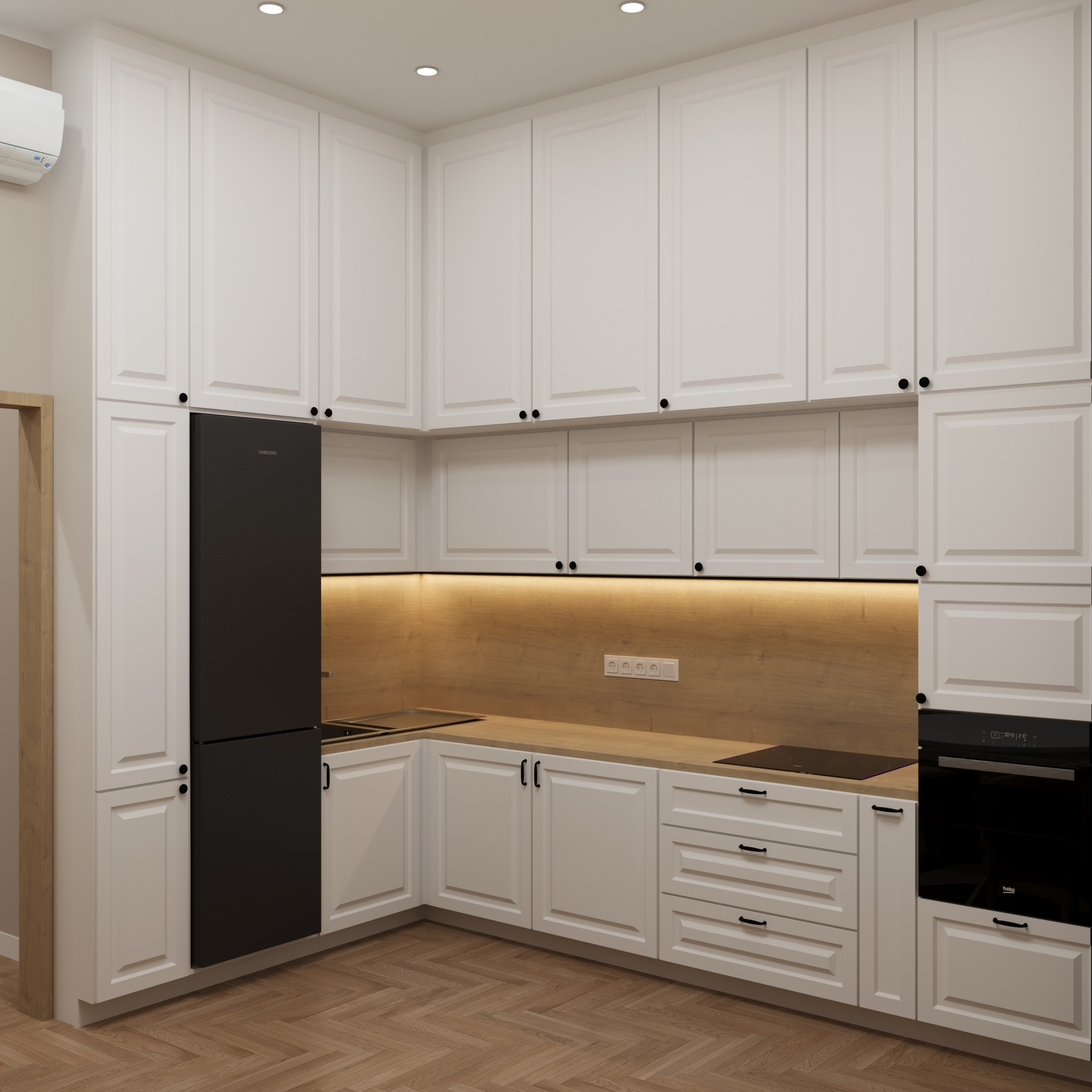 Дизайн квартиры для мамы и сына: два разных характера в одной гармоничной стилистике. Мастерская Добрых Интерьеров Александра и Аллы Добряк