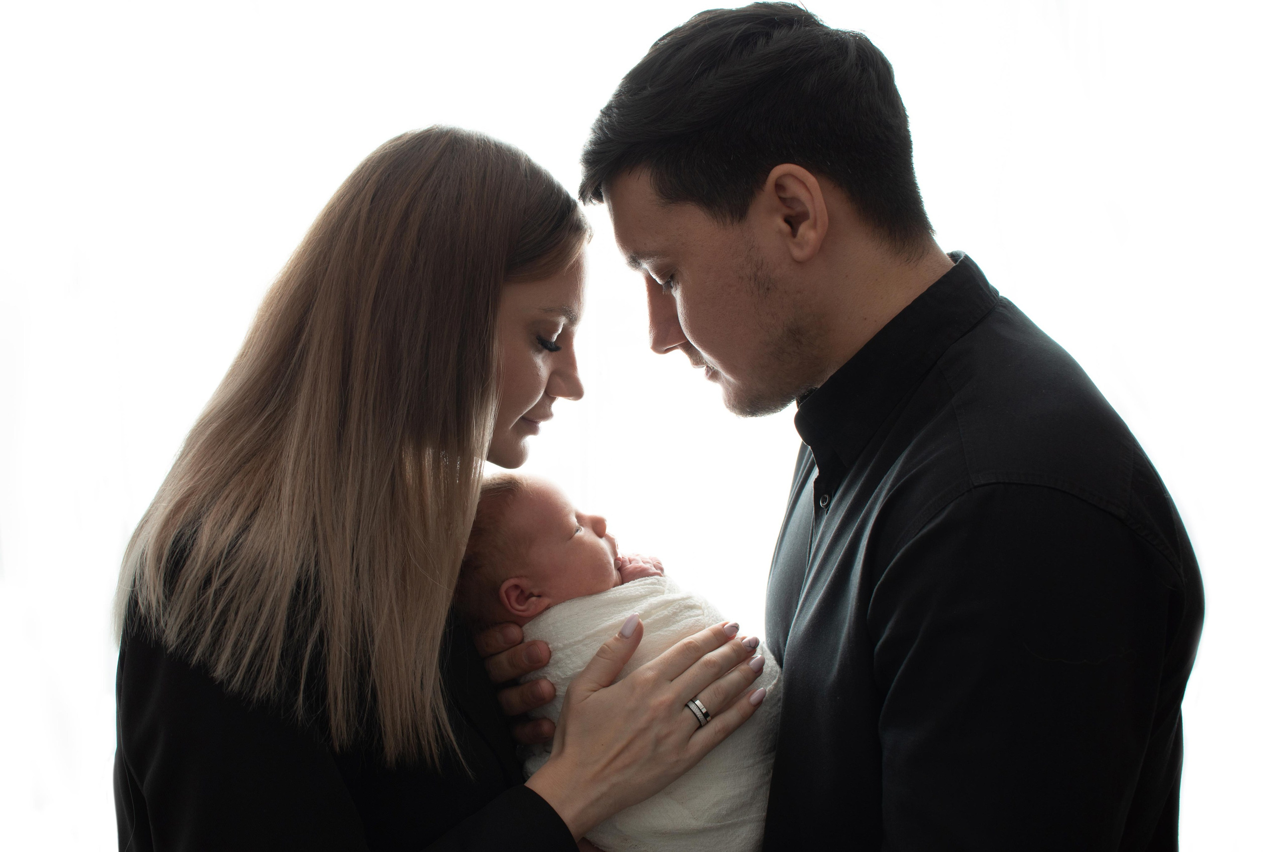 Ньюборн ЭСПРЕСС плюс родители малыш Артемий. Фотограф новорожденных в Нижневартовске Лара Курдюкова