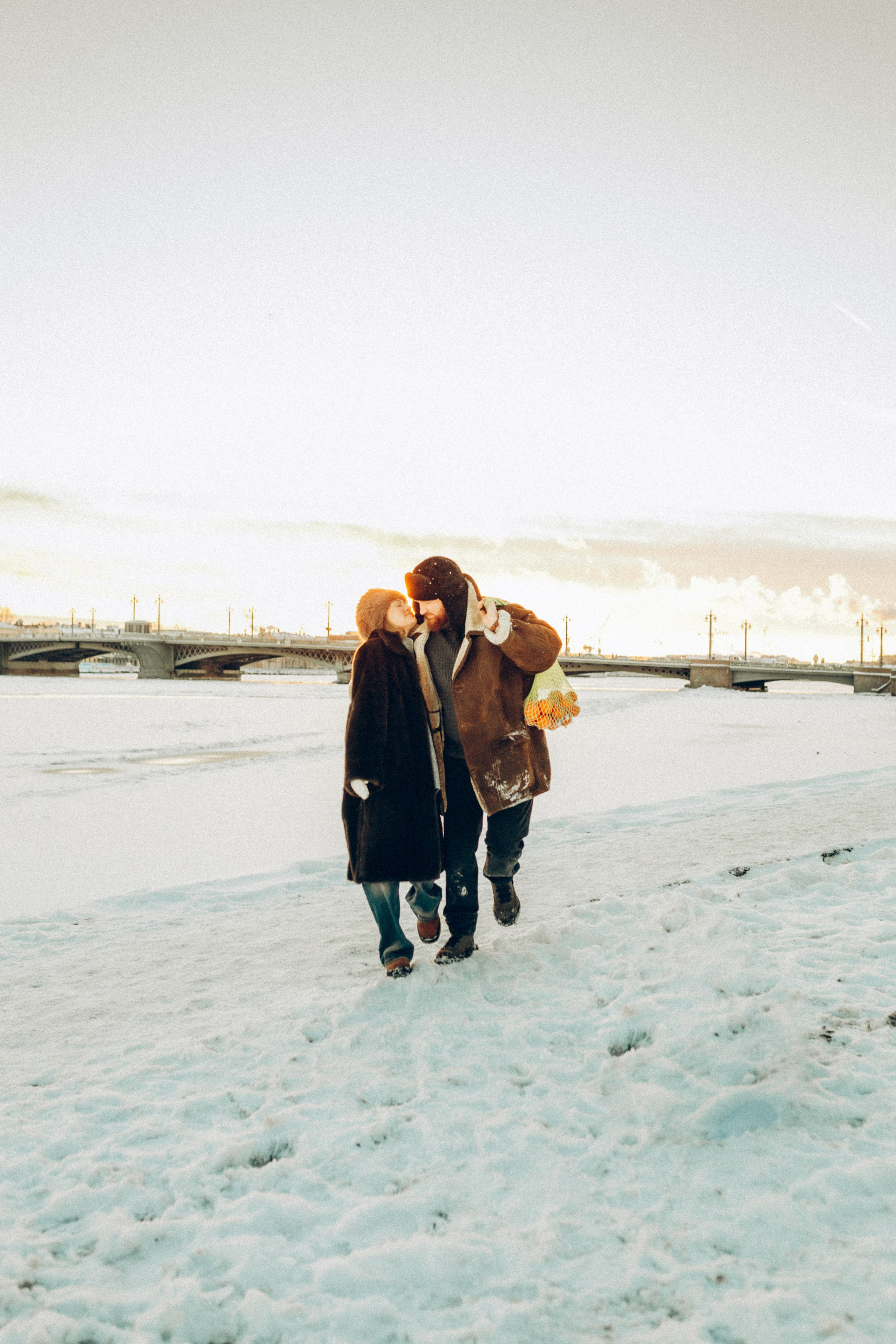 LoveStory зимняя. Фотограф Санкт-Петербург Князева Елизавета