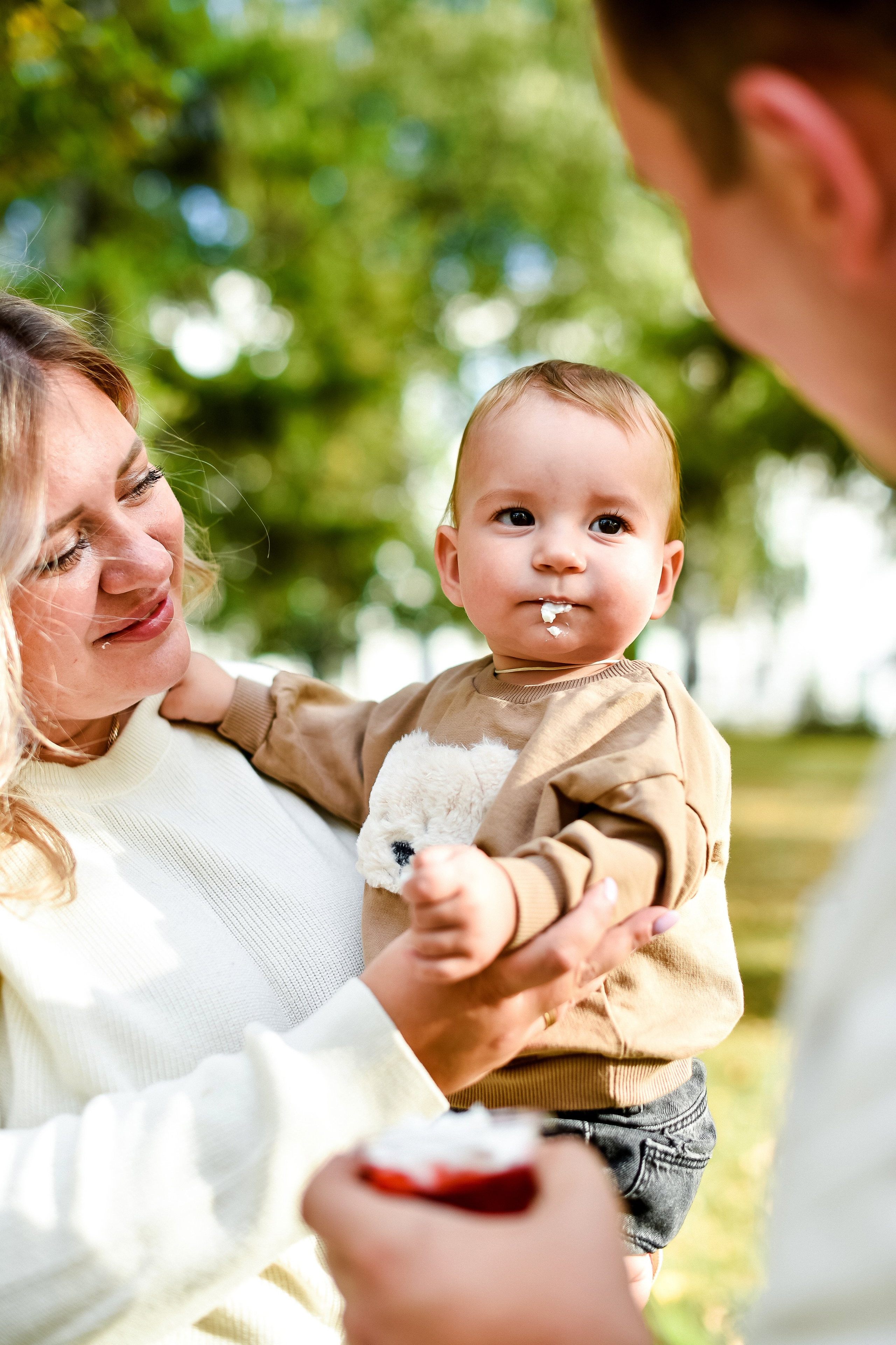Семья Дмитрий, Настенька и Мирон