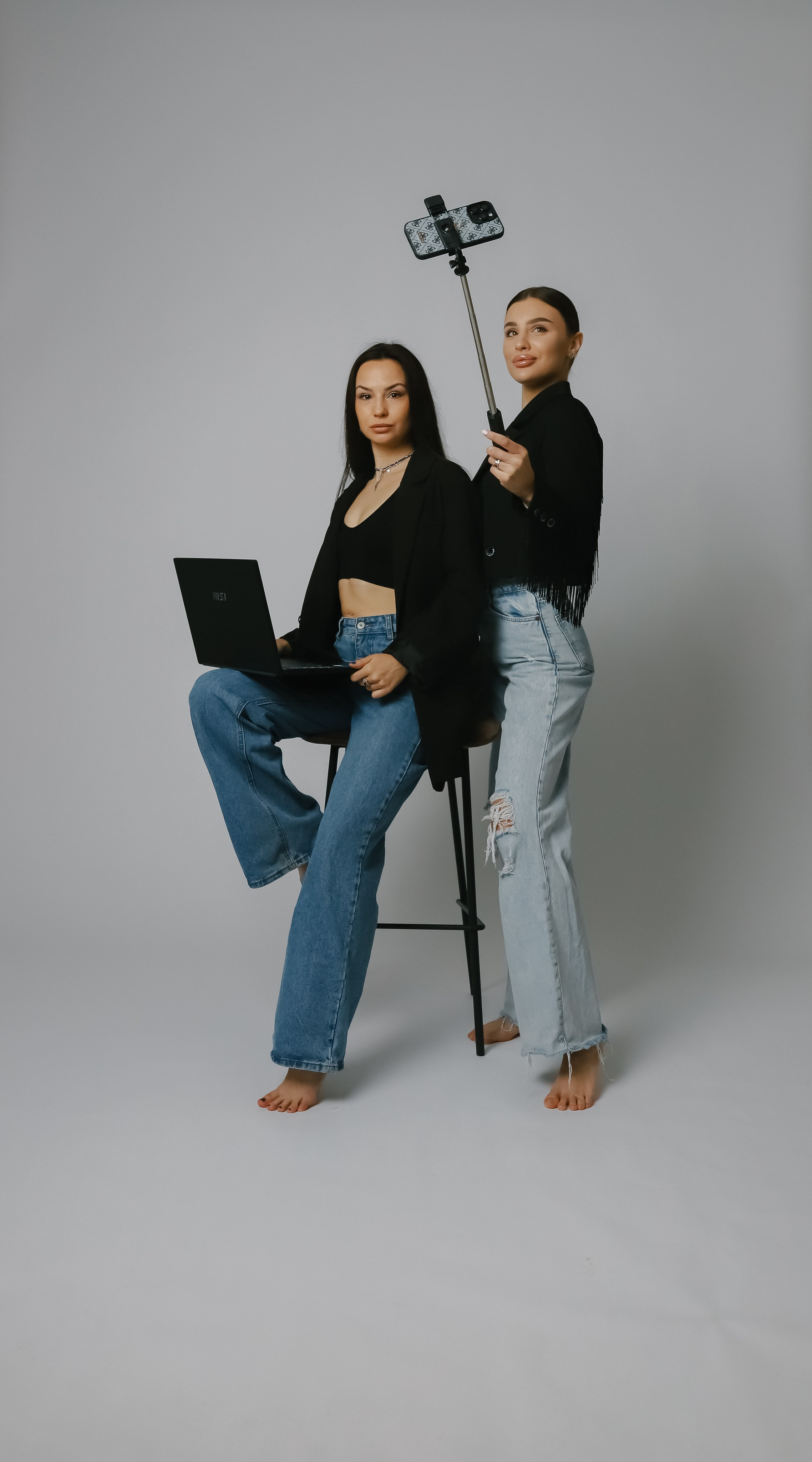 Екатерина и Алина. Автопортретная