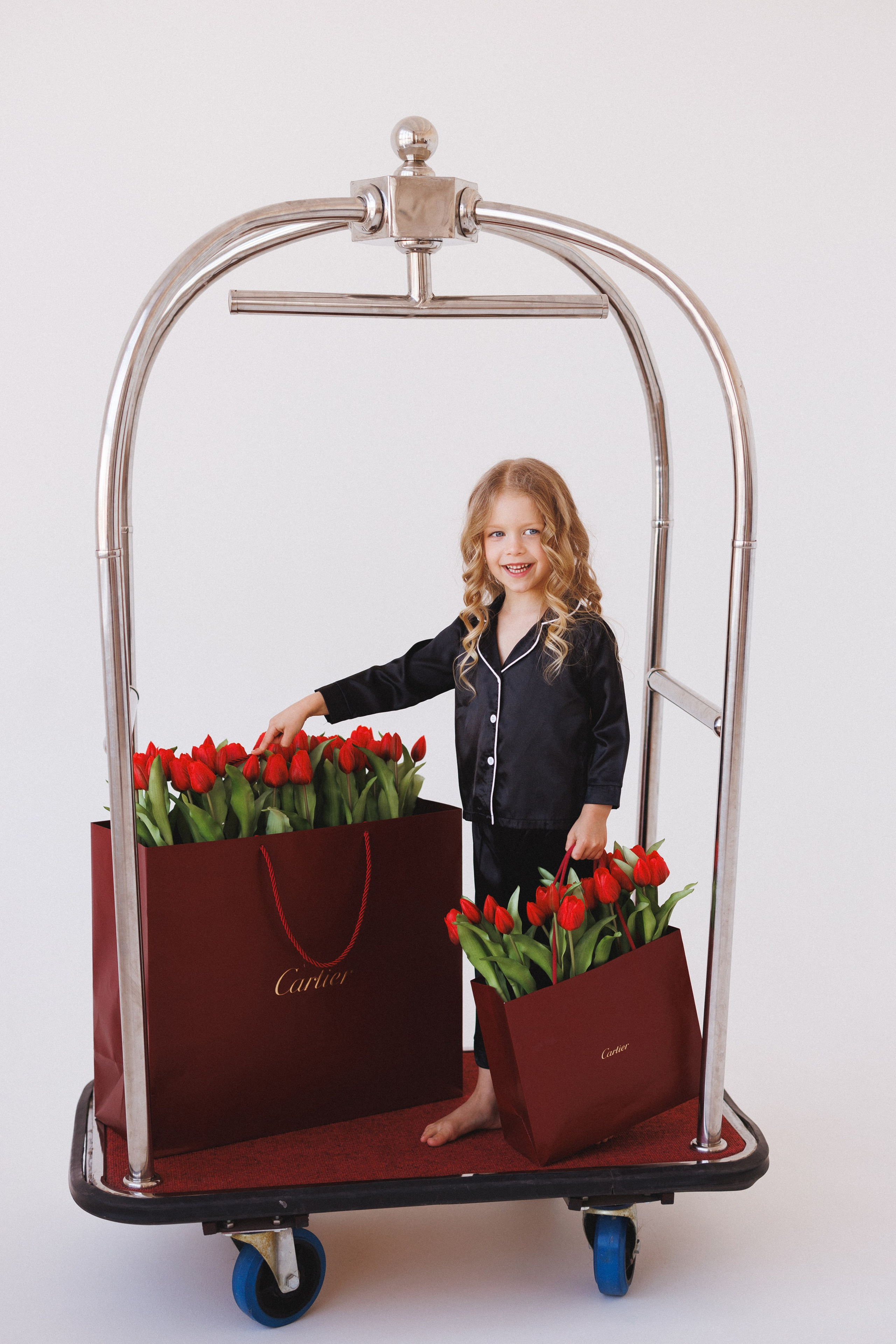 Фотосессия для девочек в тематике «Гардеробная». Семейный и детский фотограф в Краснодаре Анна Трашкова