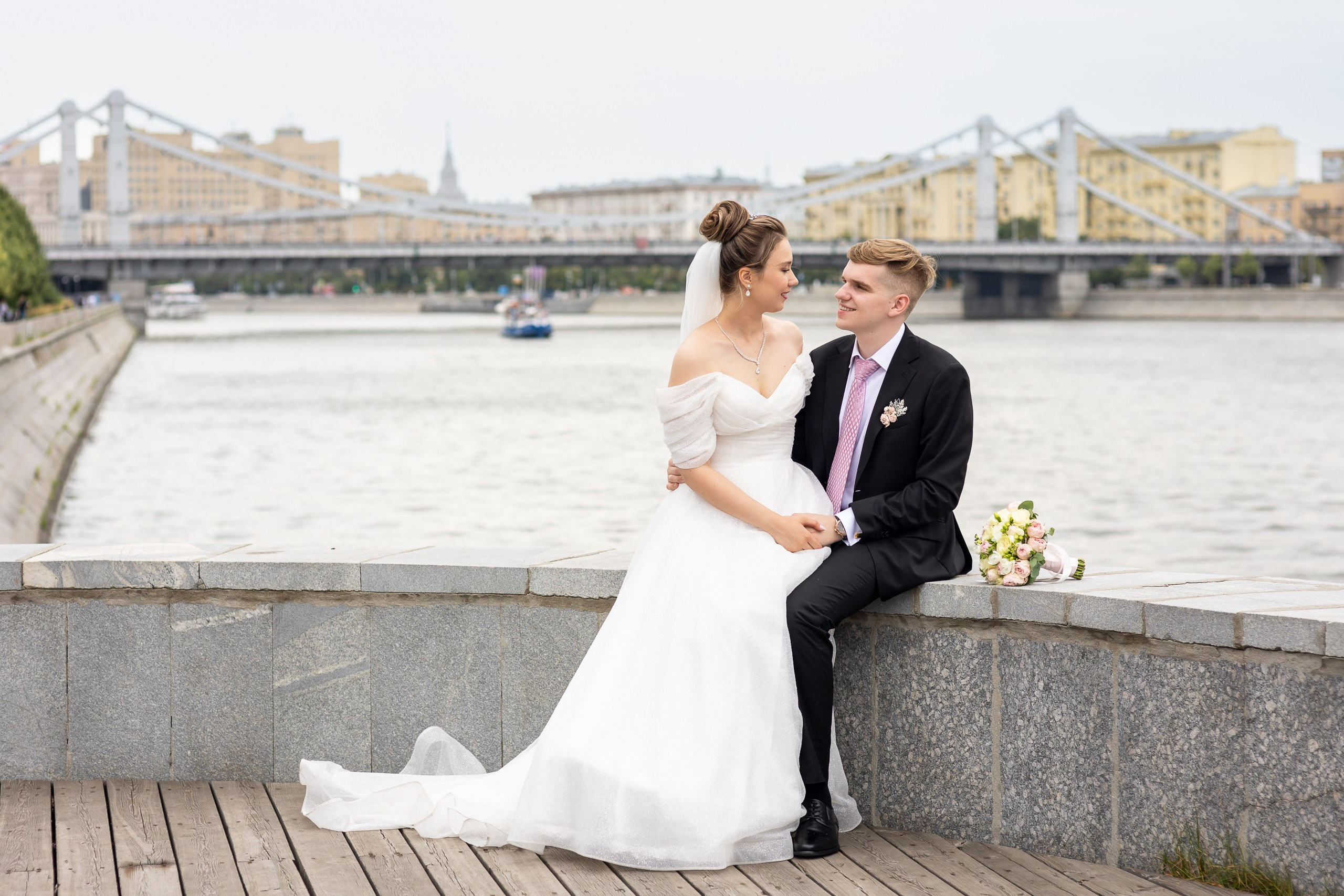 Прогулка по Москве. Свадебная фотосъёмка в Москве, Туле