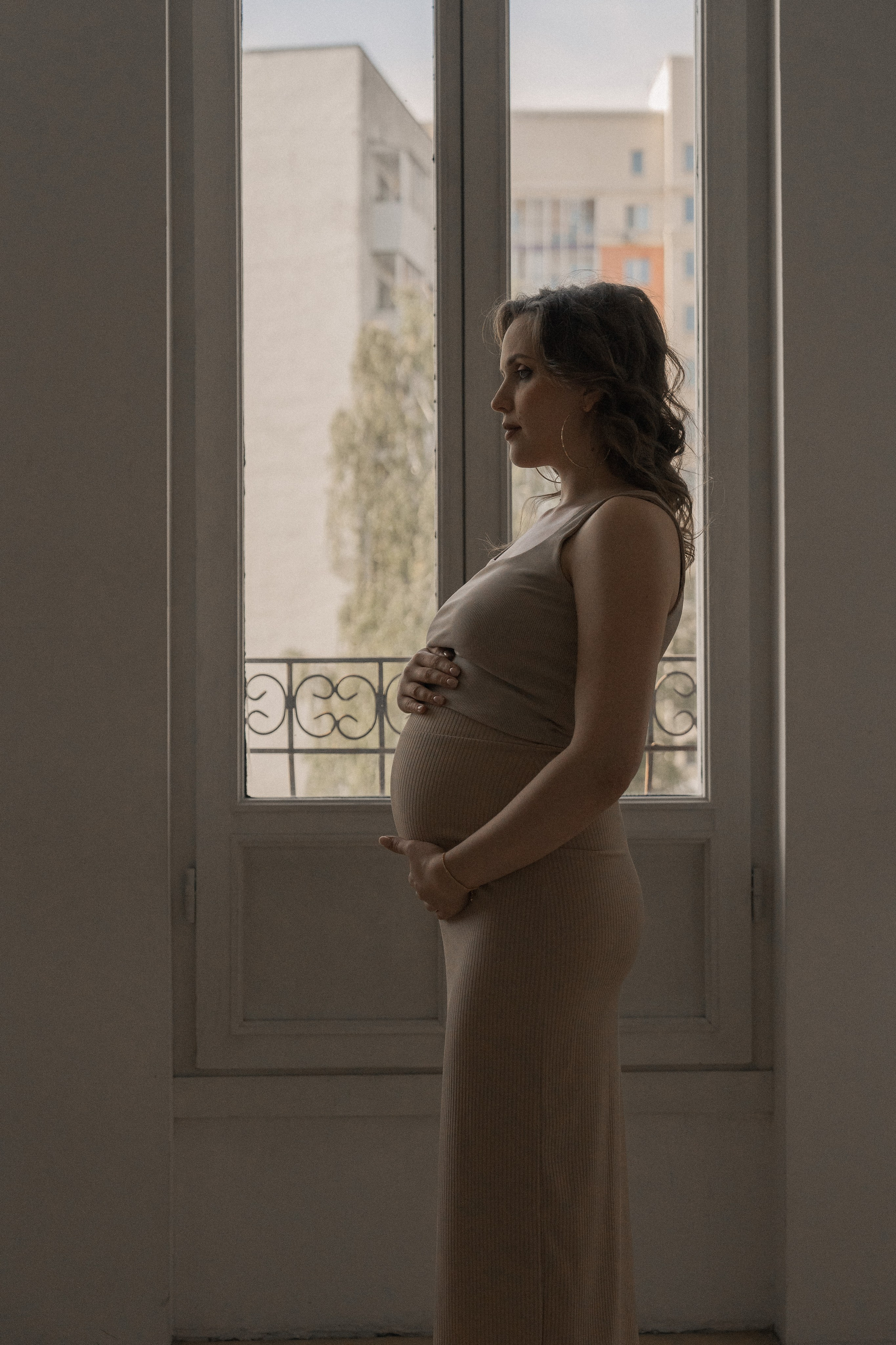 Семейная съемка в ожидании в студии WhiteGarden. Семейный фотограф Екатеринбург Татьяна Девятых