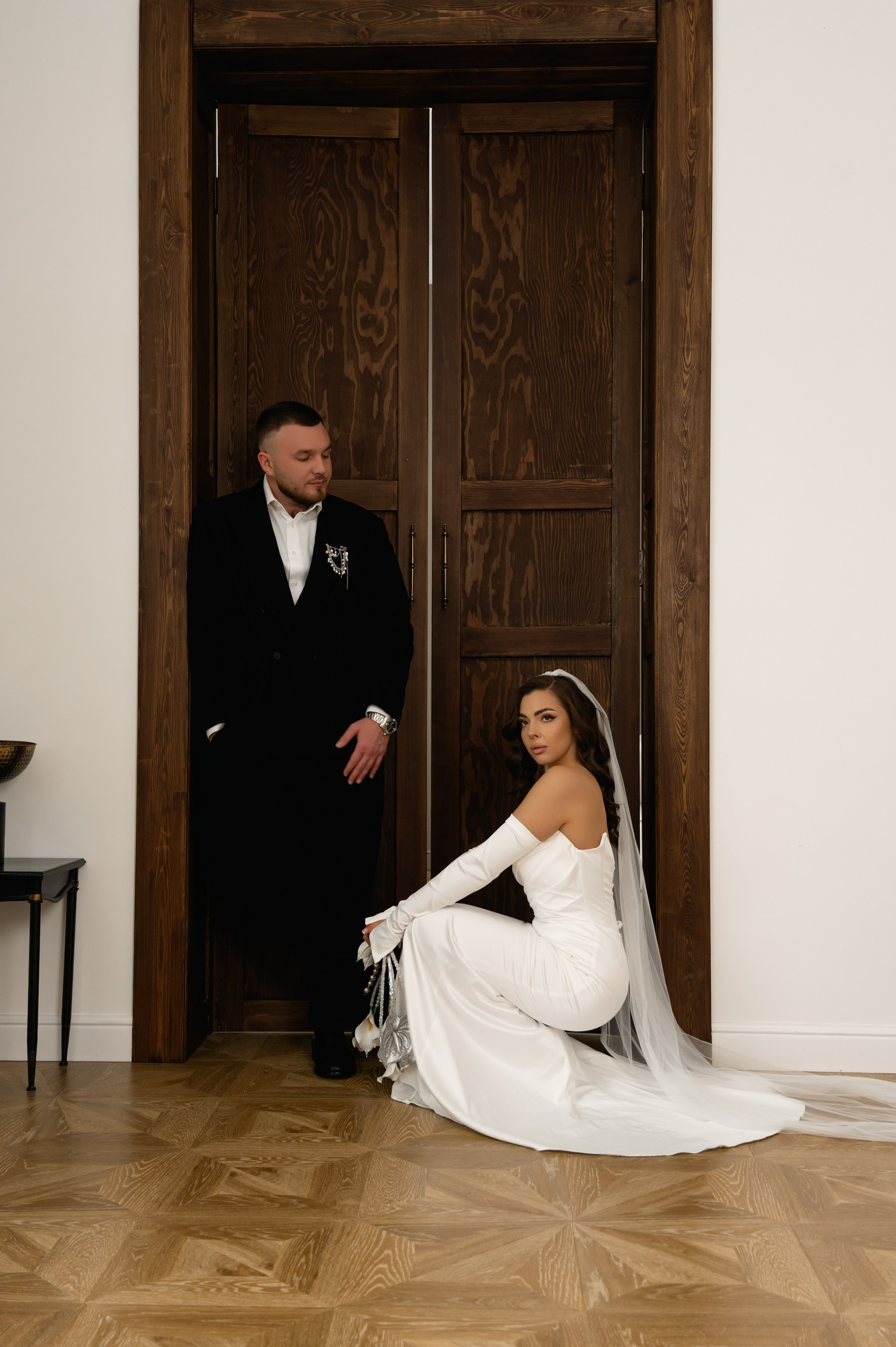 Свадебная фотосессия в студии. Свадебный и семейный фотограф в Краснодаре Алина Мельник