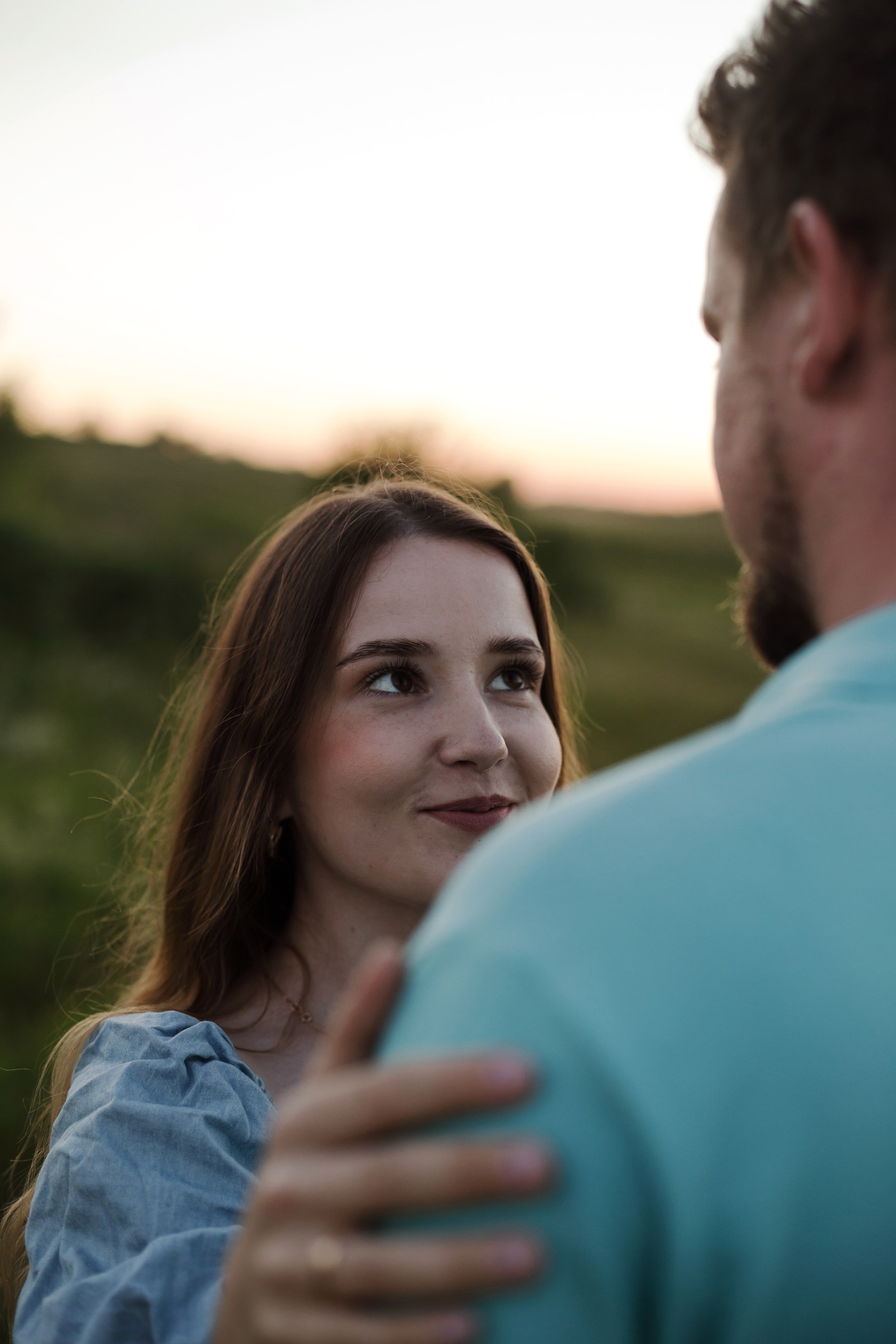 Колтушские высоты — Марина и Сергей. Портретный фотограф в Санкт-Петербурге Элина Ситникова