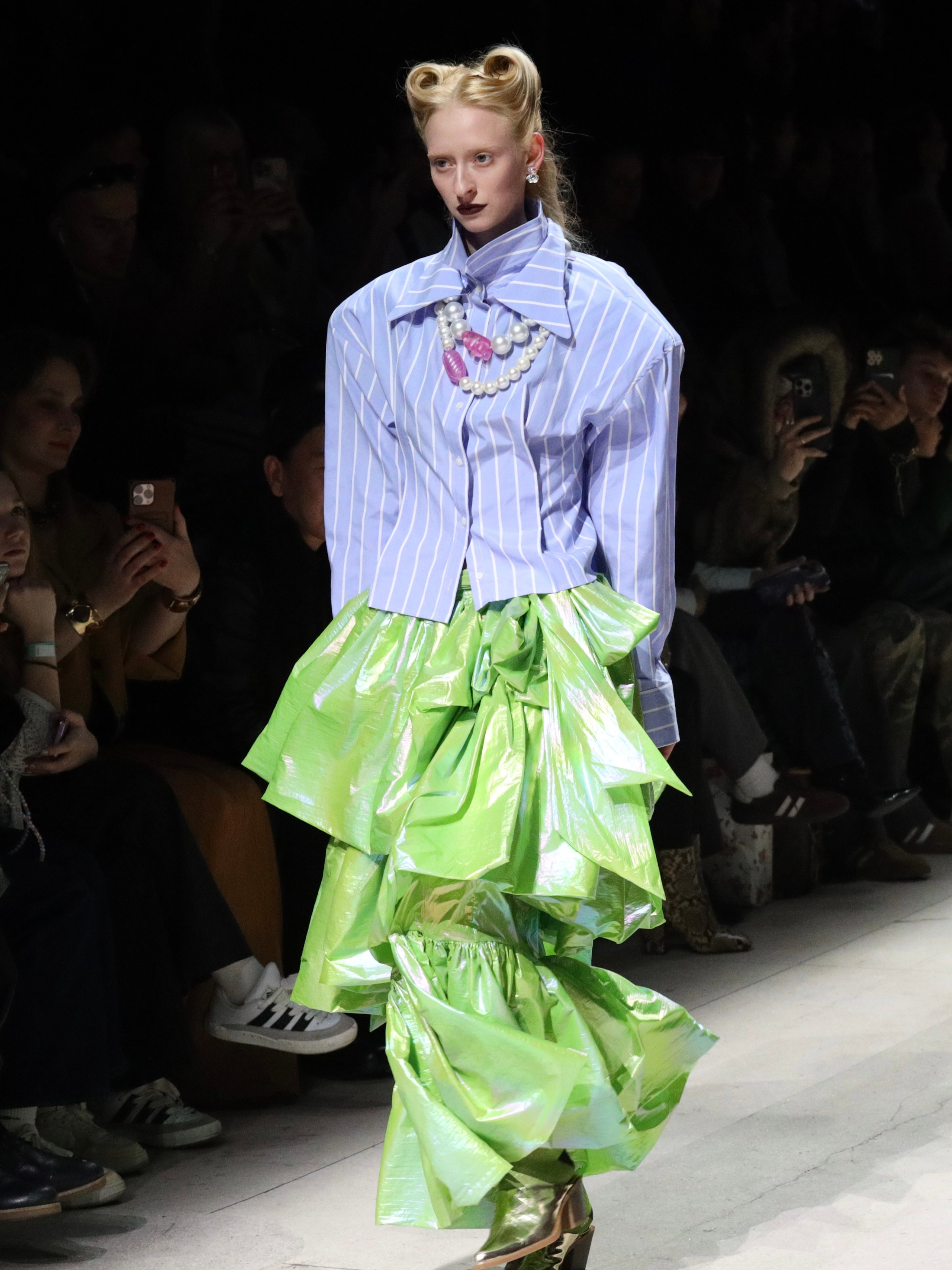 Фото с показа бренда Za_Za MFW 17.03.26. Фотосессии и репортаж — Фотограф в Москве — Рина Серёгина