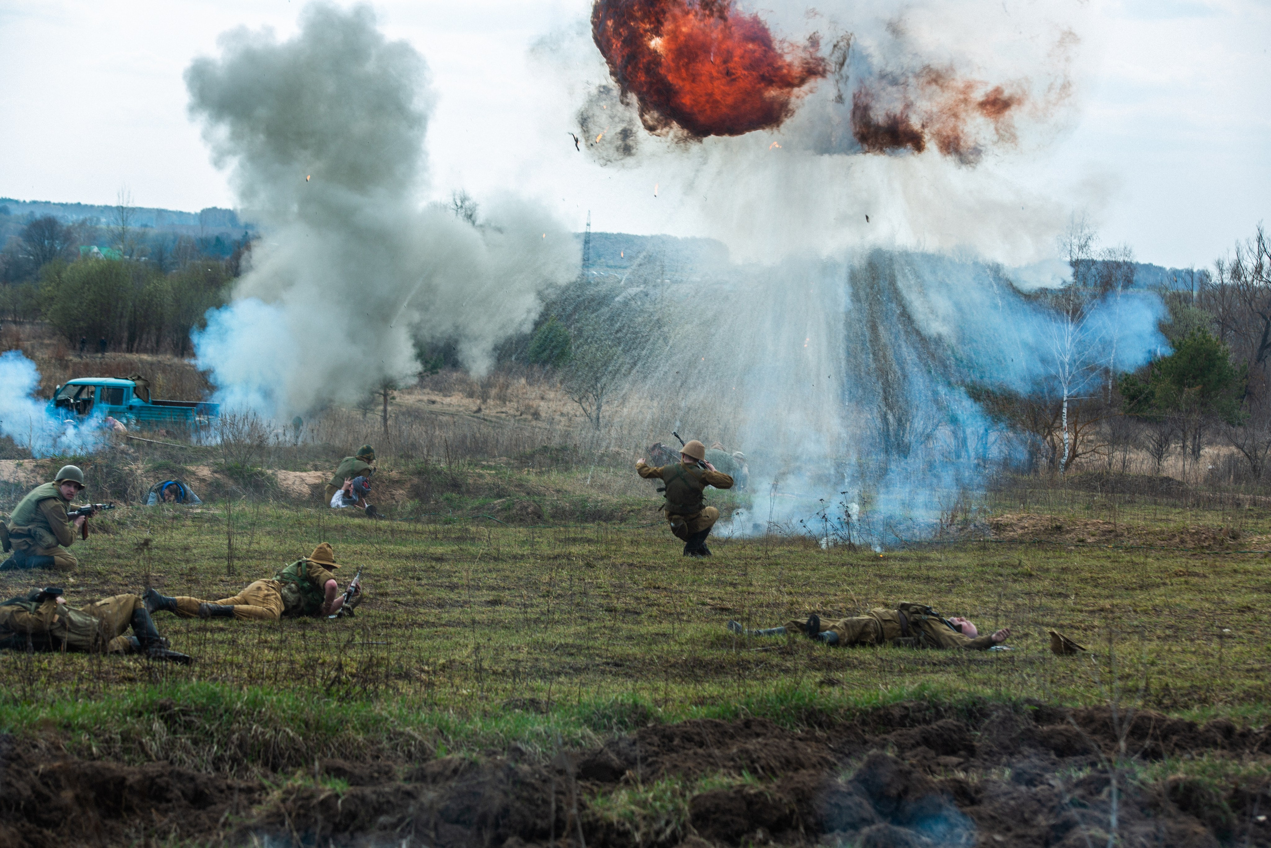 РЕКОНСТРУКЦИЯ БОЯ — АФГАН. Профессиональный фотограф в Мценске и Орловской области