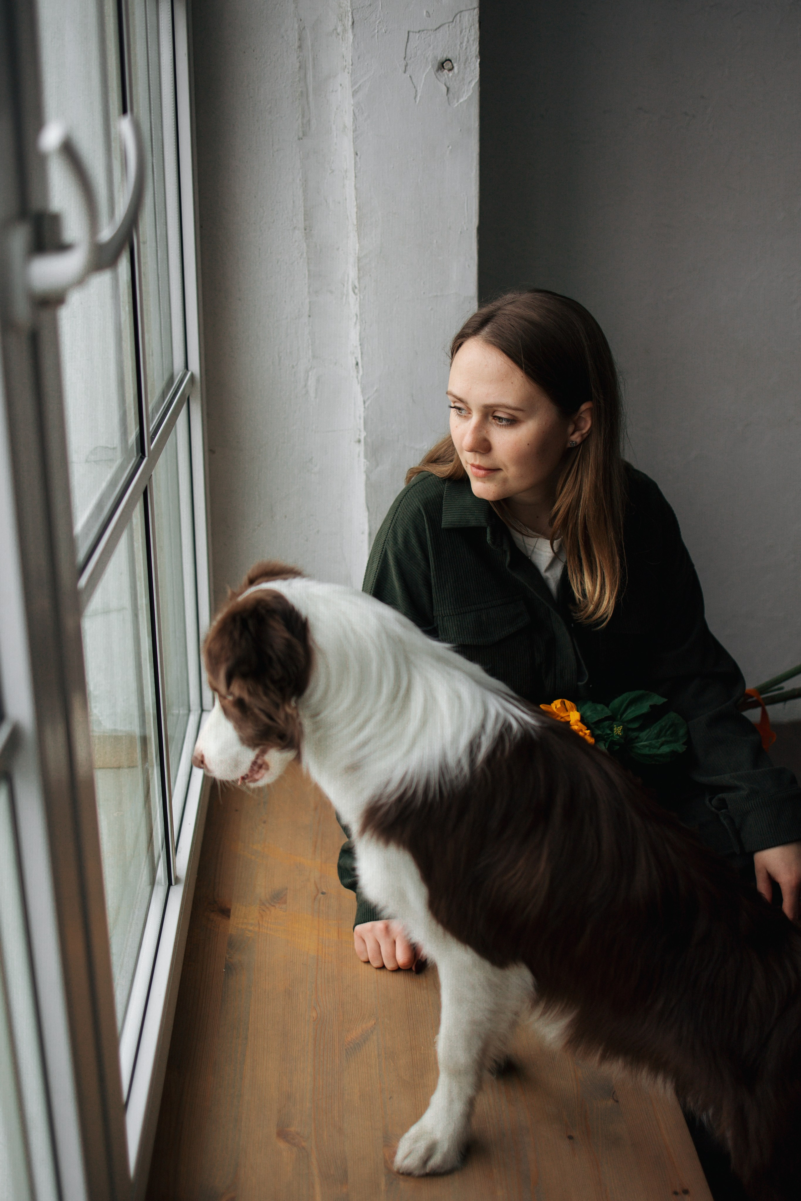 Настя и Симба. Фотограф — Анималист | Санкт-Петербург