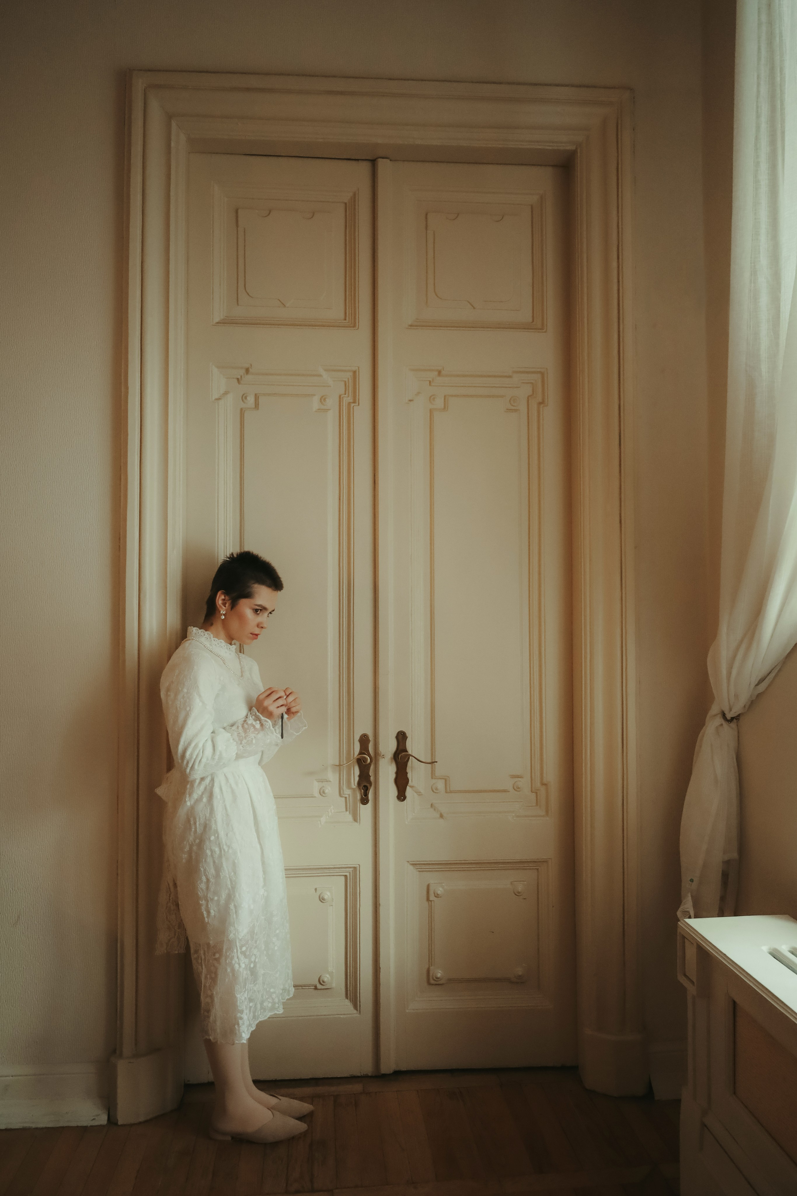 Актриса в особняке. Фотограф Химки Анна Татарских