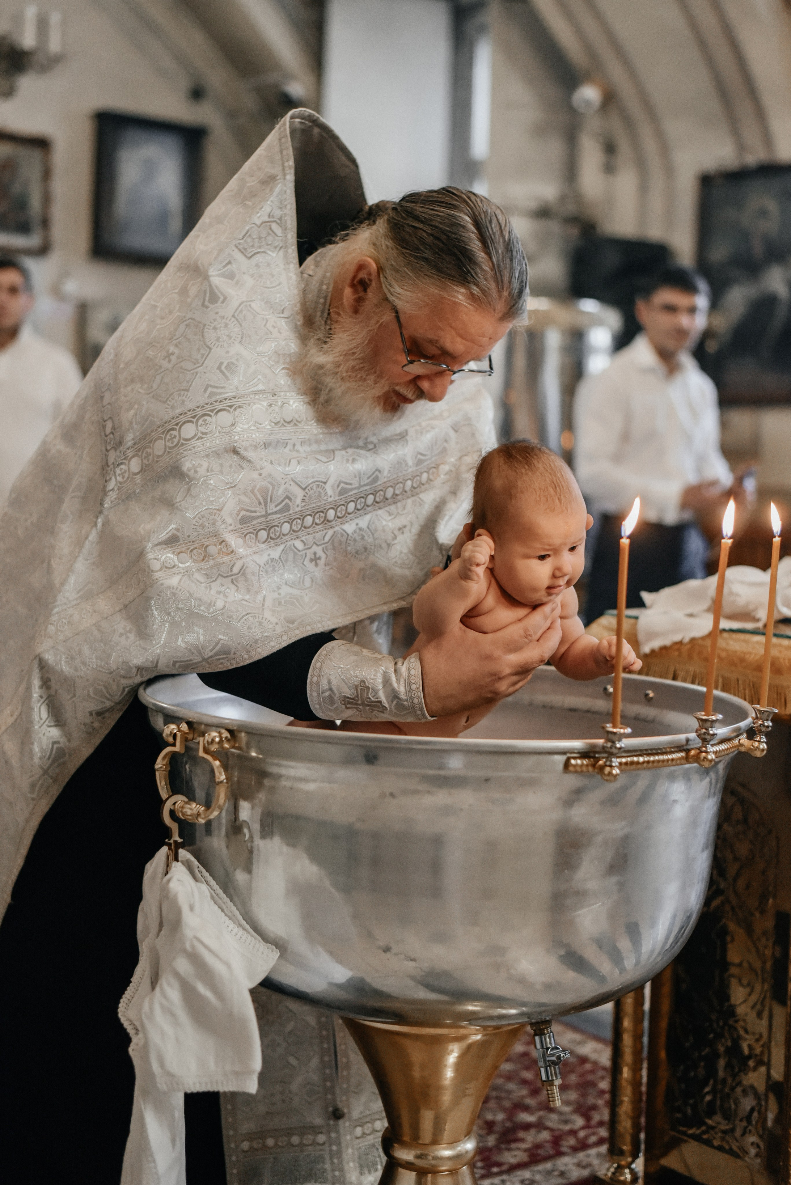 Съёмка таинства Крещения. Фотограф в Москве и Королёве Сутягина Мария
