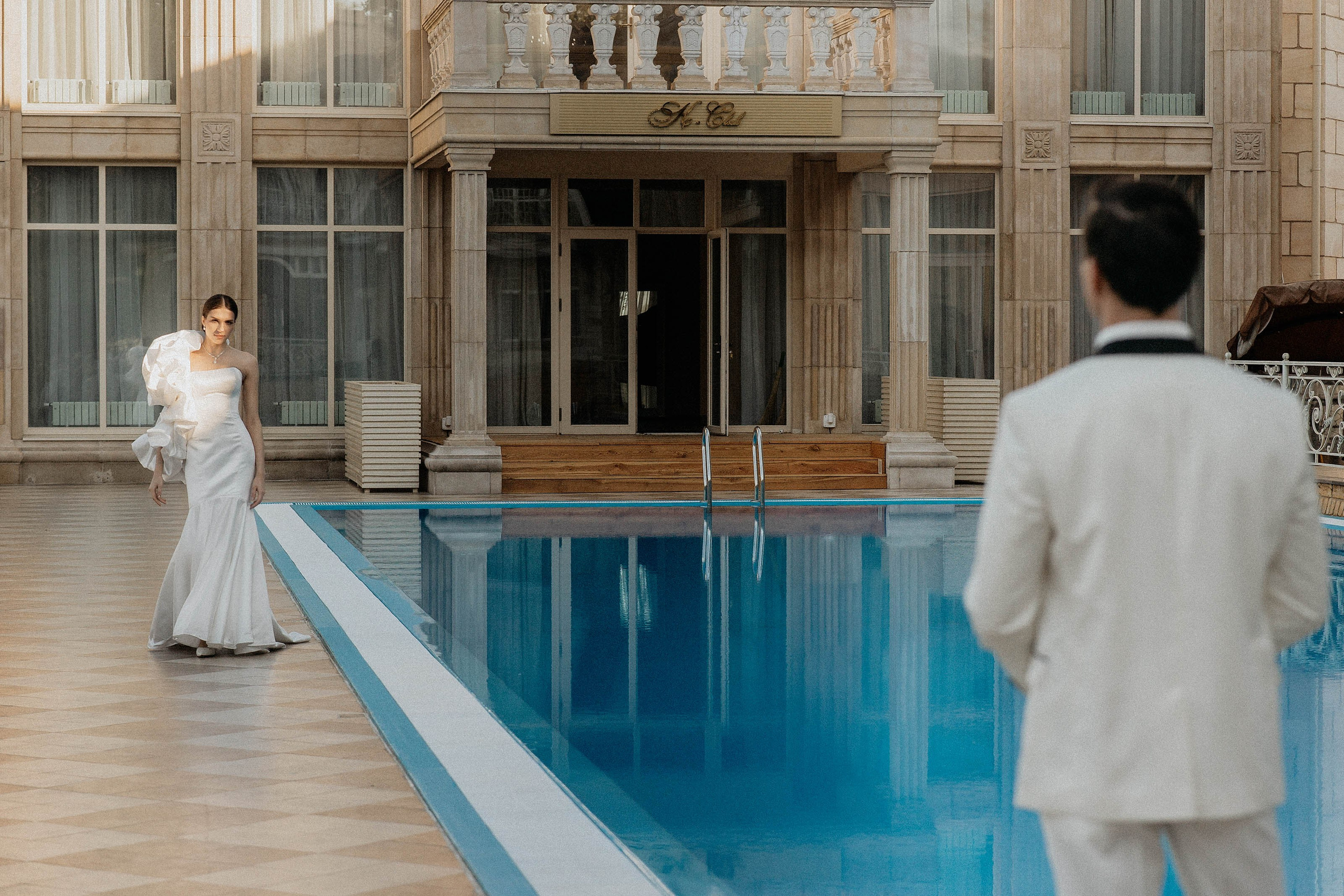 Villa " Бассейн» N&K. Свадебный/Портретный фотограф снимаю в Москве