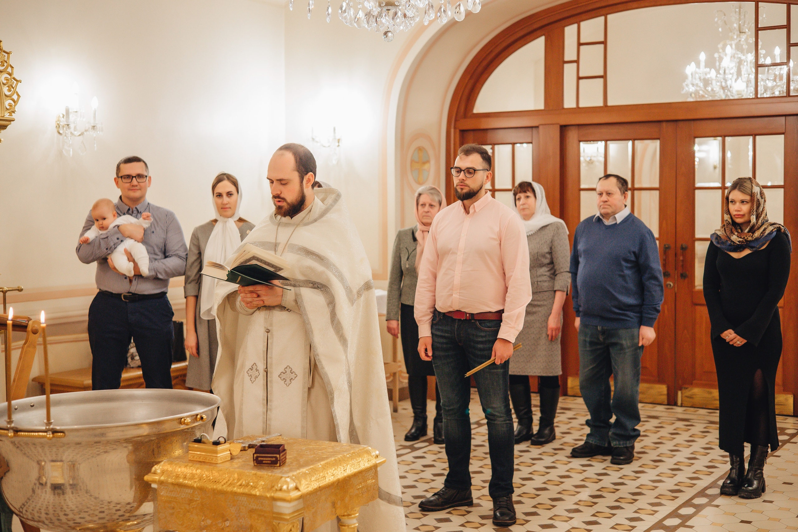 Крещение Василисы. Свадебный и семейный фотограф Пушкин Царское Село СПБ Питер Санкт-Петербург и Рязань Ольга Козлова