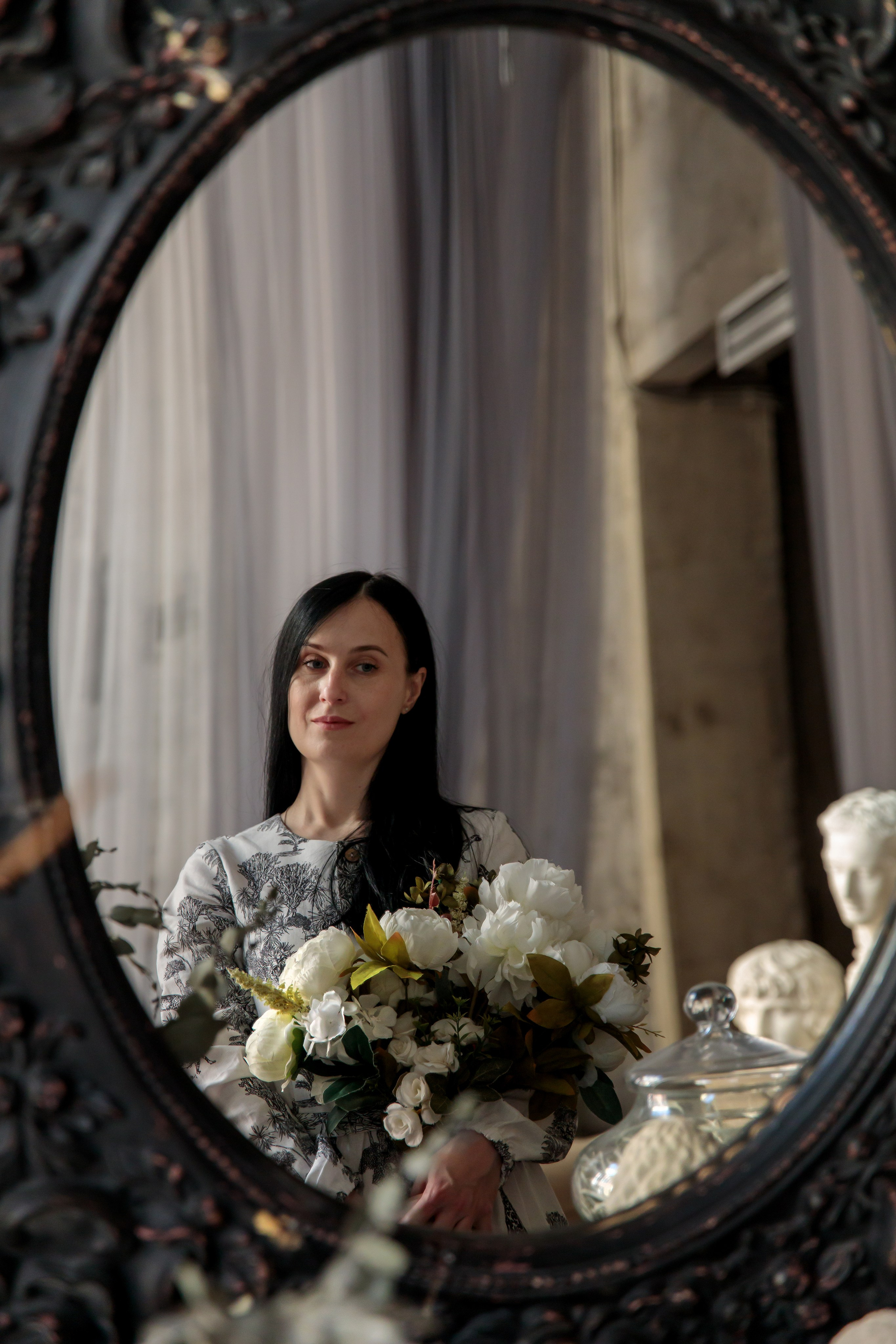 Ольга. Оранжерея. Фотограф в Москве Надуева Татьяна. Женский портрет, детский портрет, с